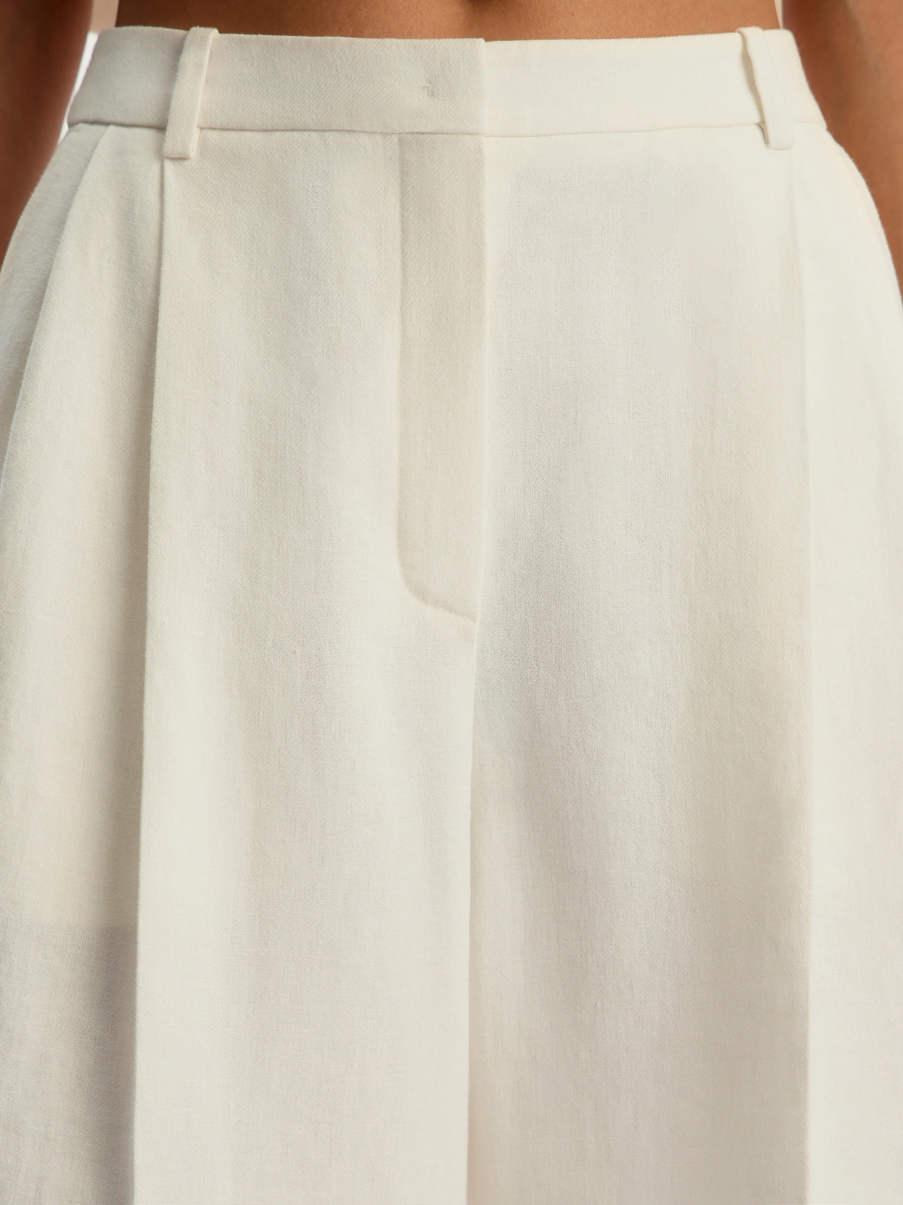 Suit linen Bermuda shorts - Image 4