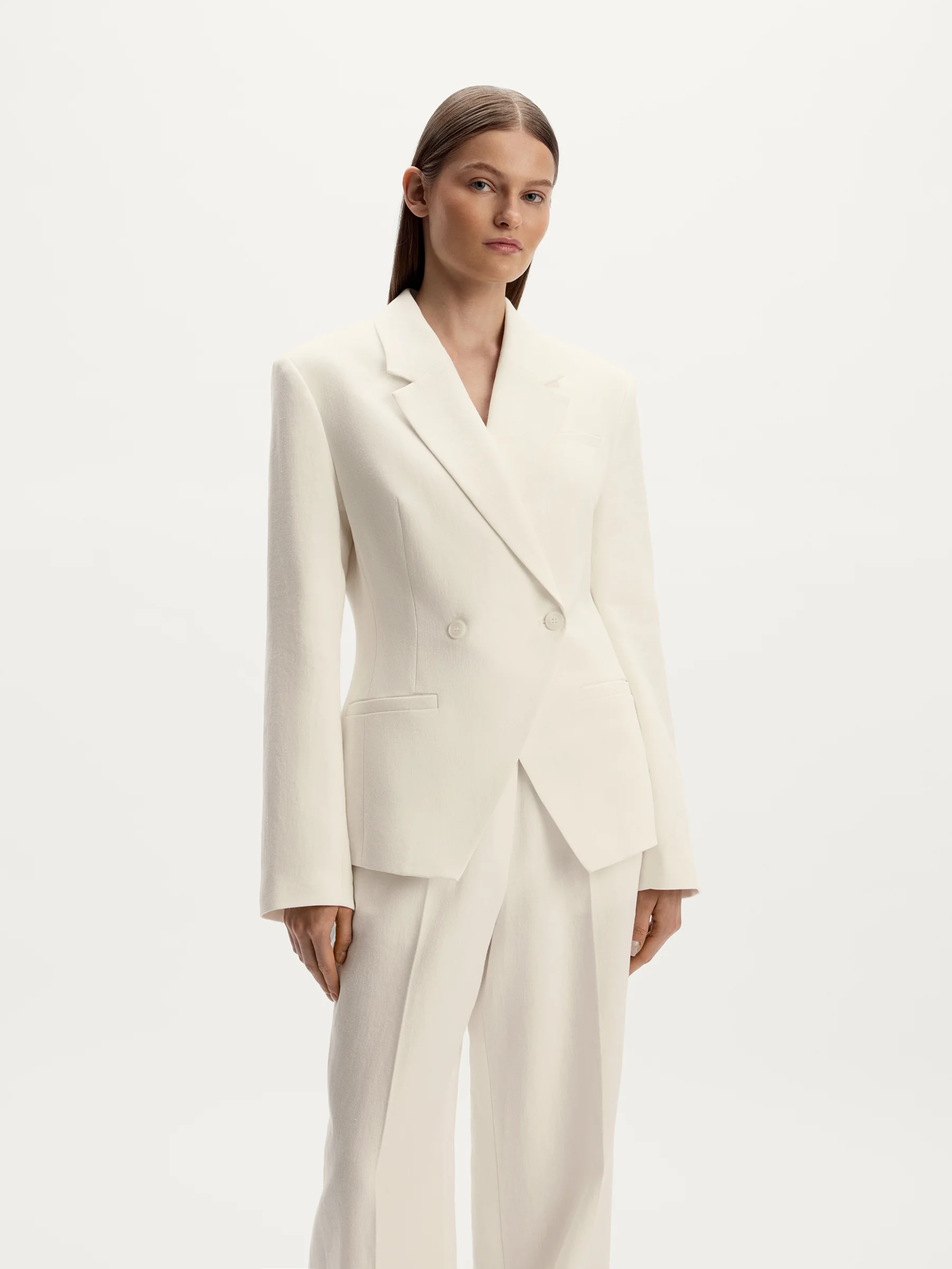 Suit linen blazer