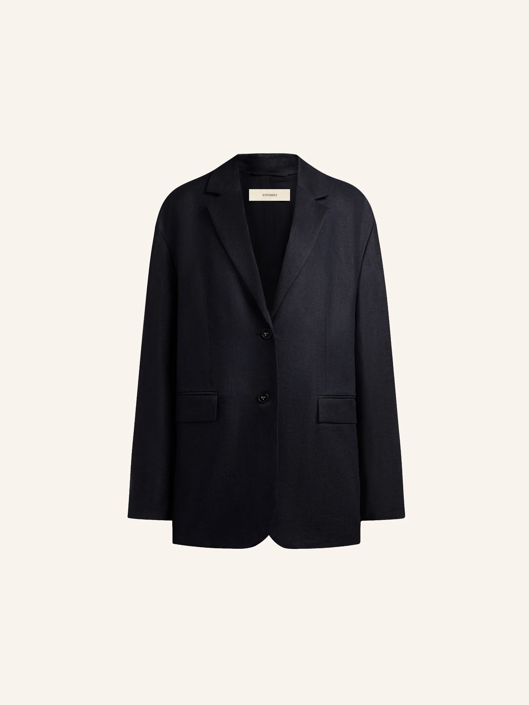 Tailored linen blazer - Image 6