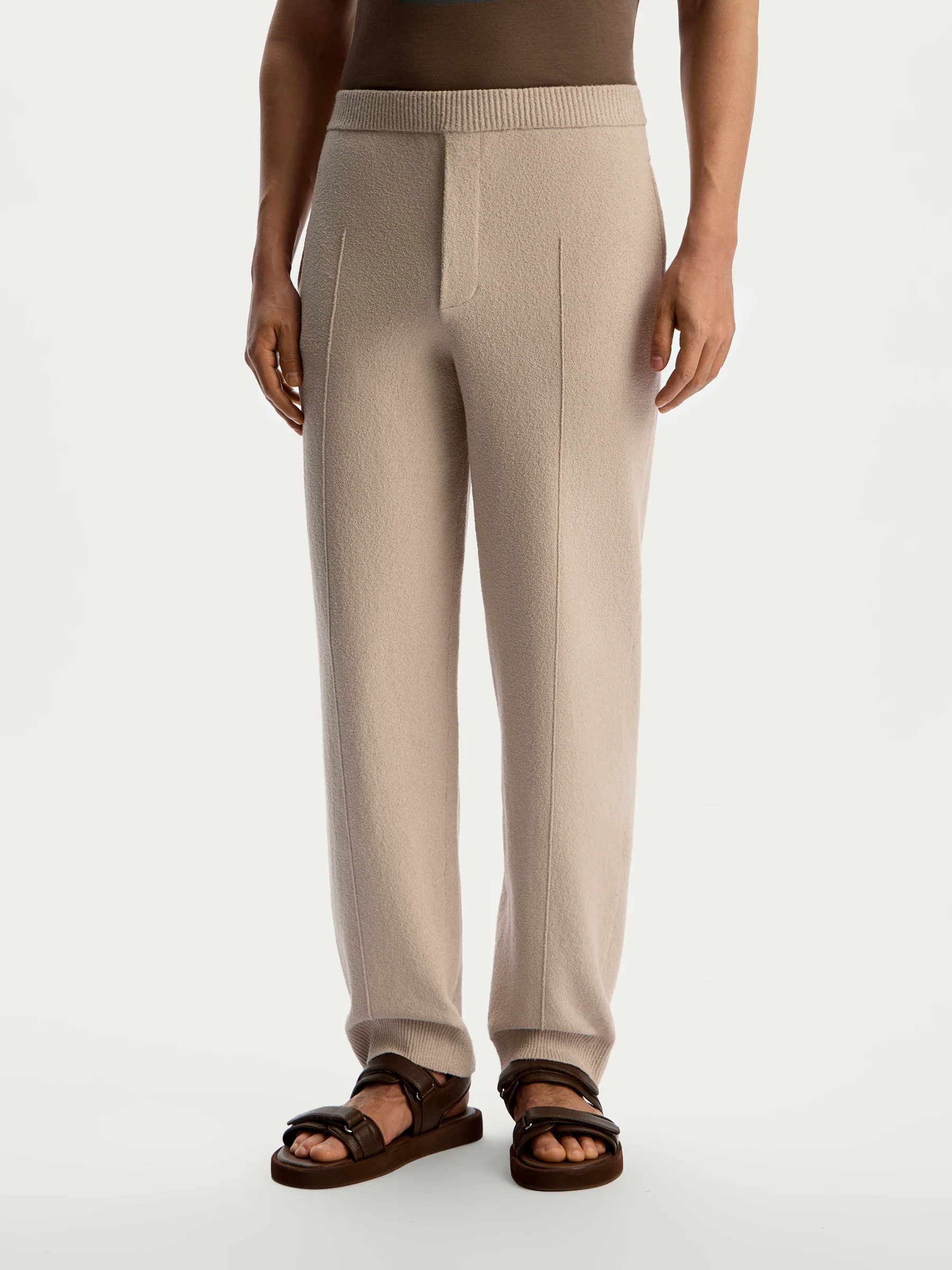 Textured knit trousers - Image 2