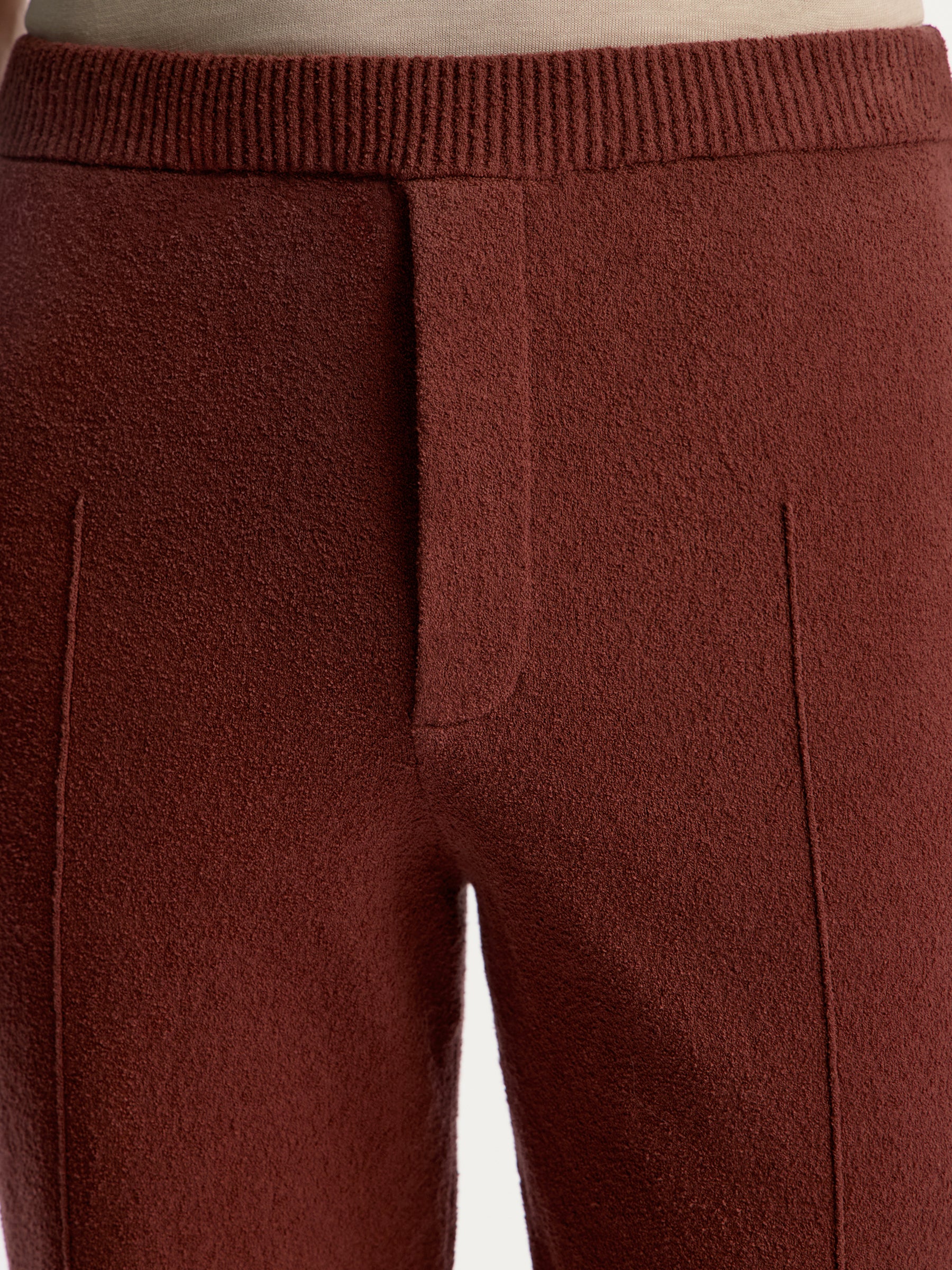 Textured knit trousers - Image 3