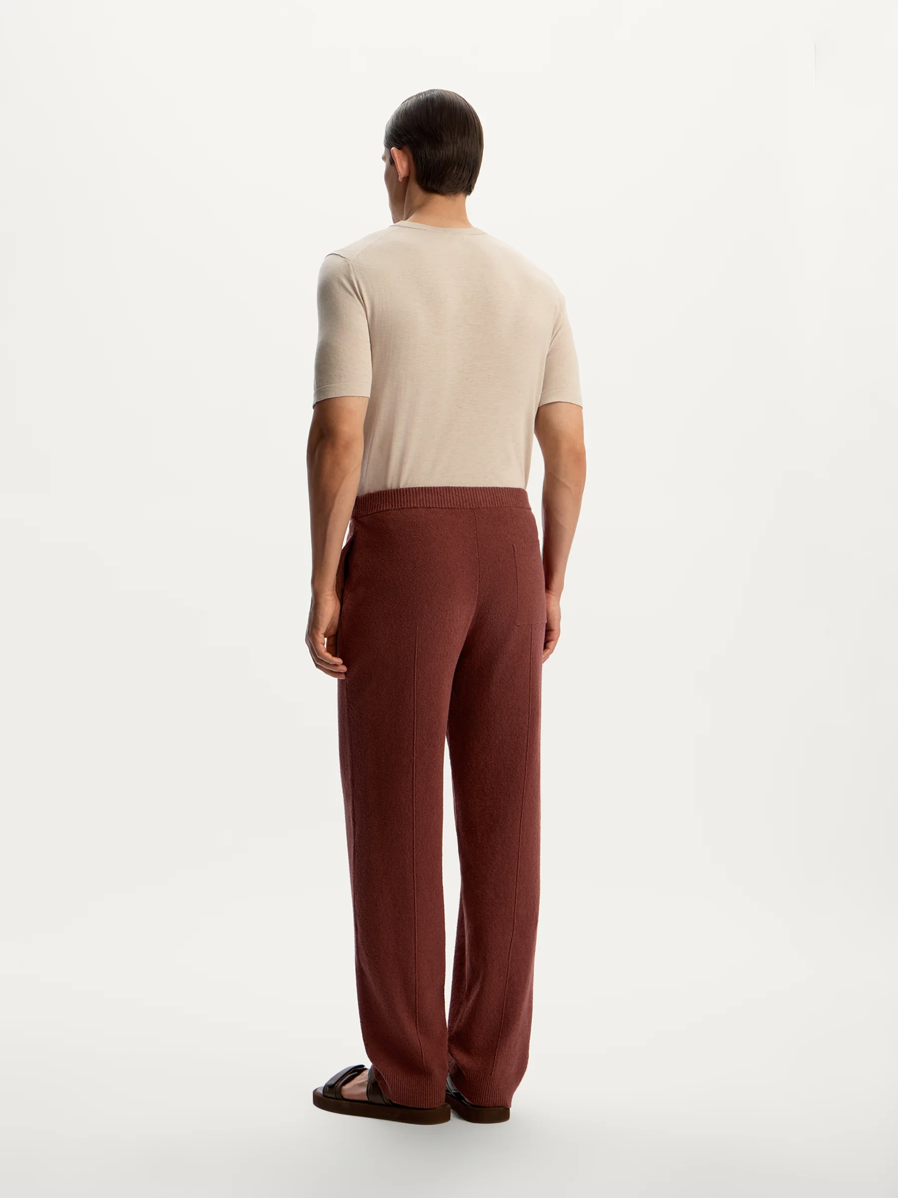 Textured knit trousers - Image 5
