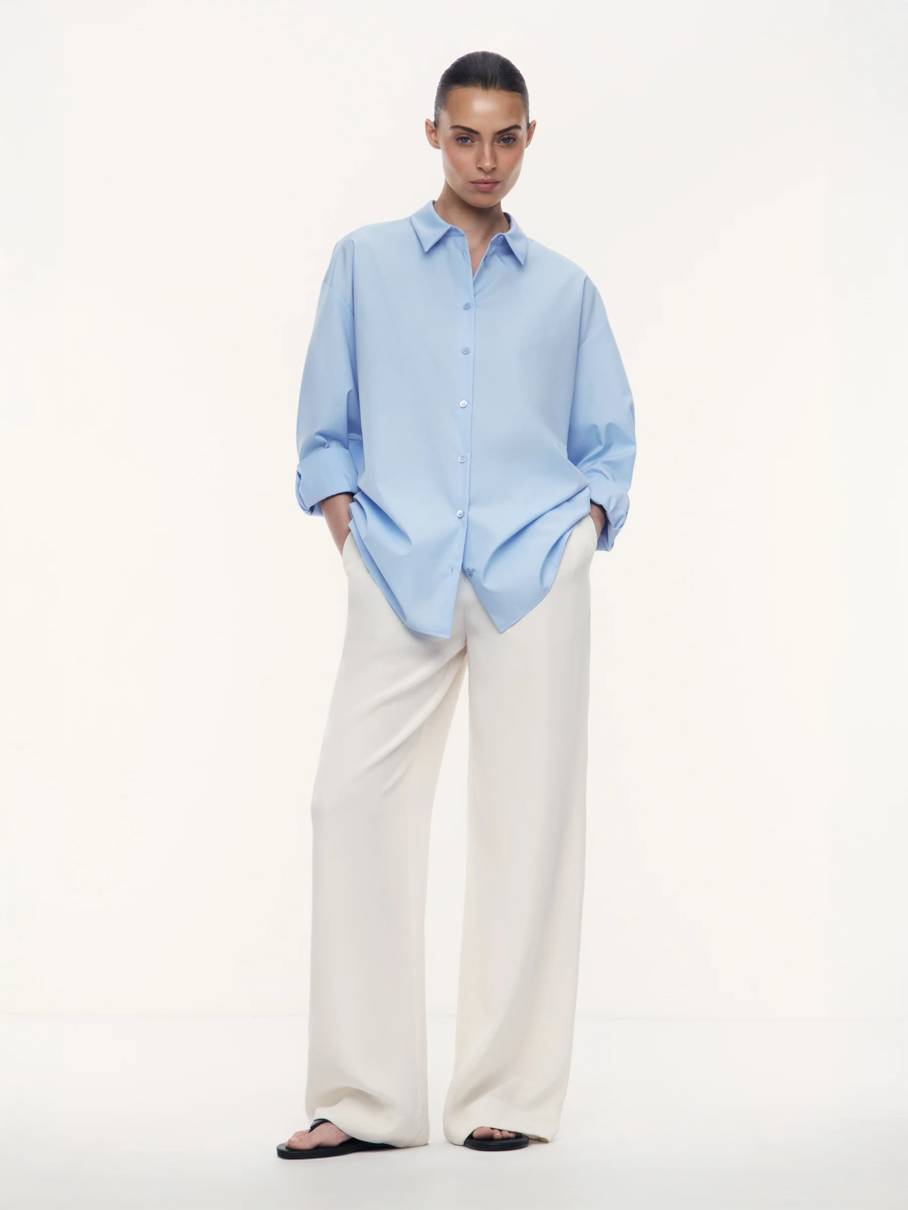 Tilda mercerised cotton shirt - Image 2