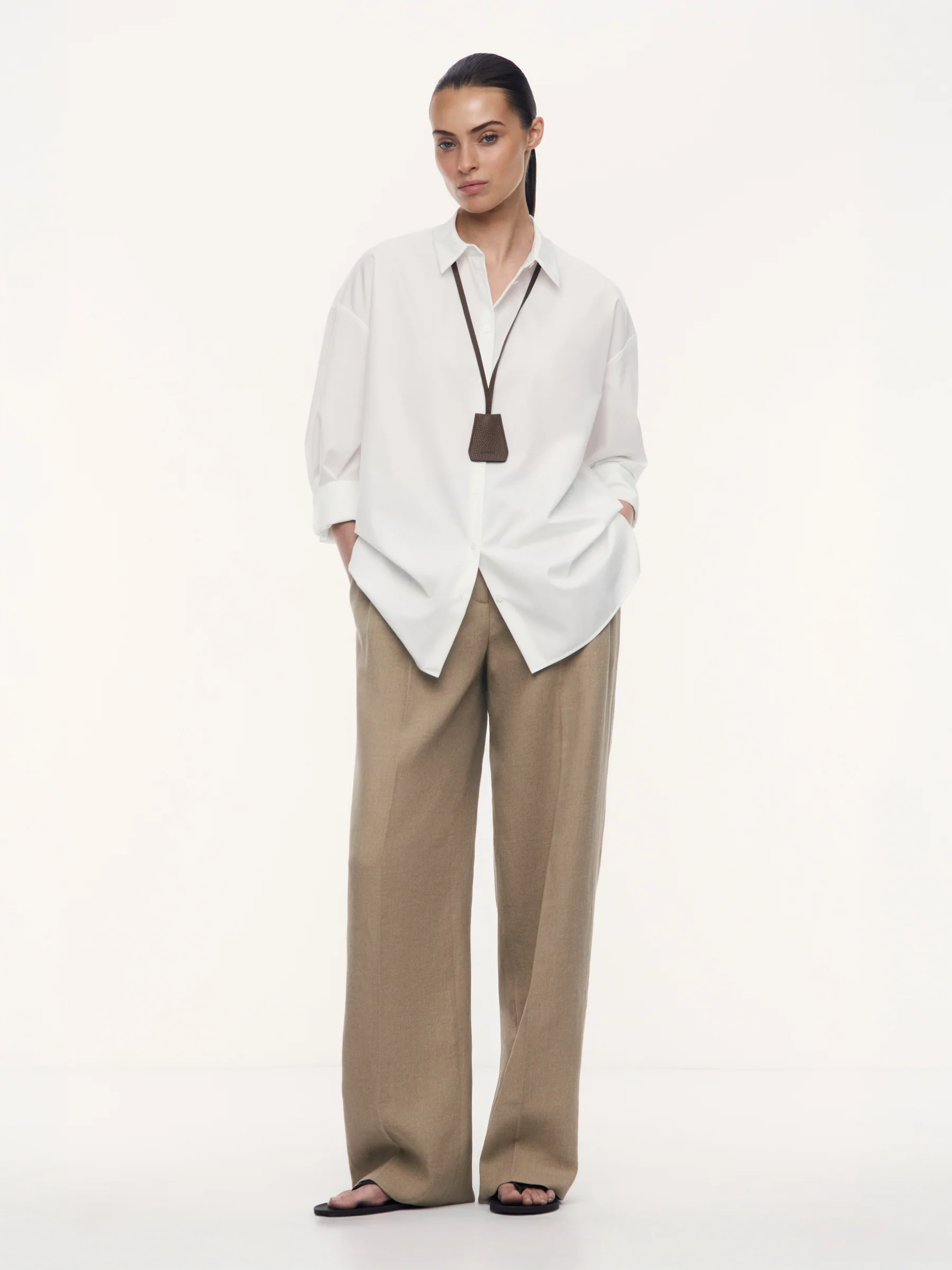Tilda mercerised cotton shirt - Image 2