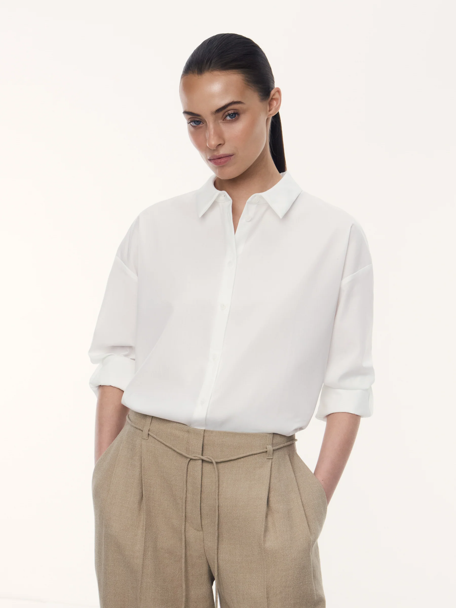 Tilda mercerised cotton shirt - Image 4