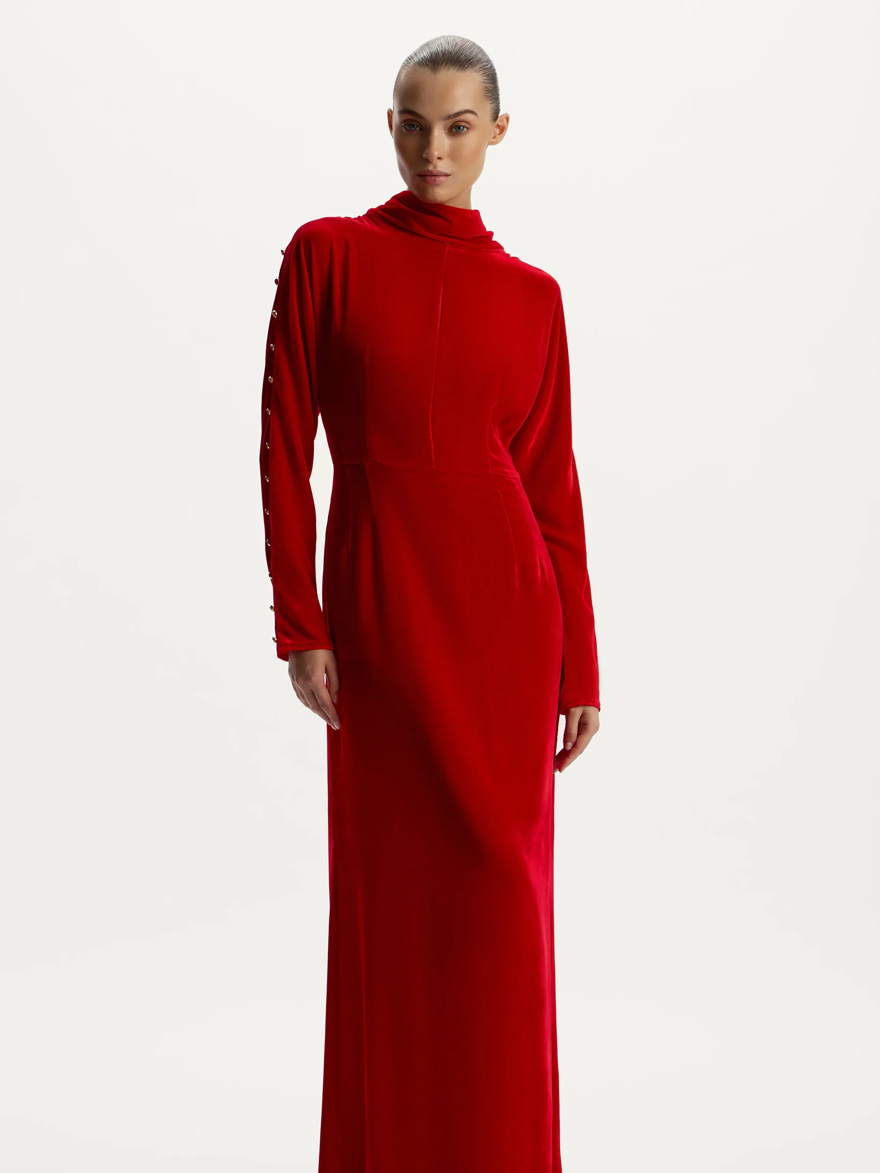 Velvet maxi dress - Image 2