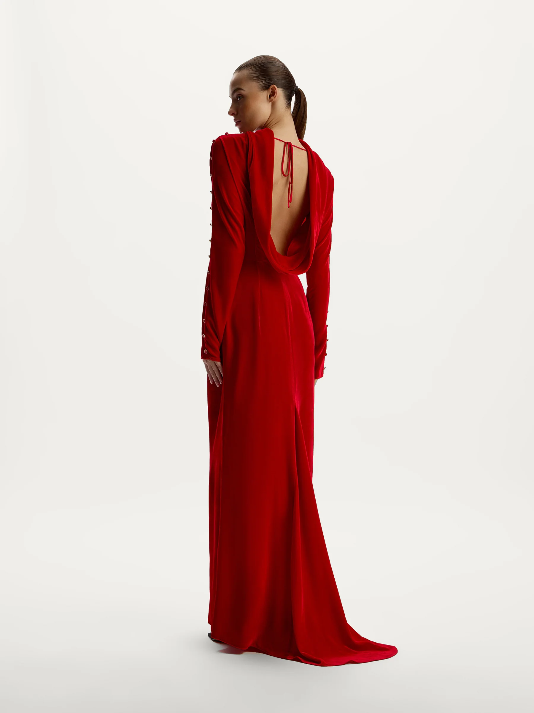 Velvet maxi dress - Image 6