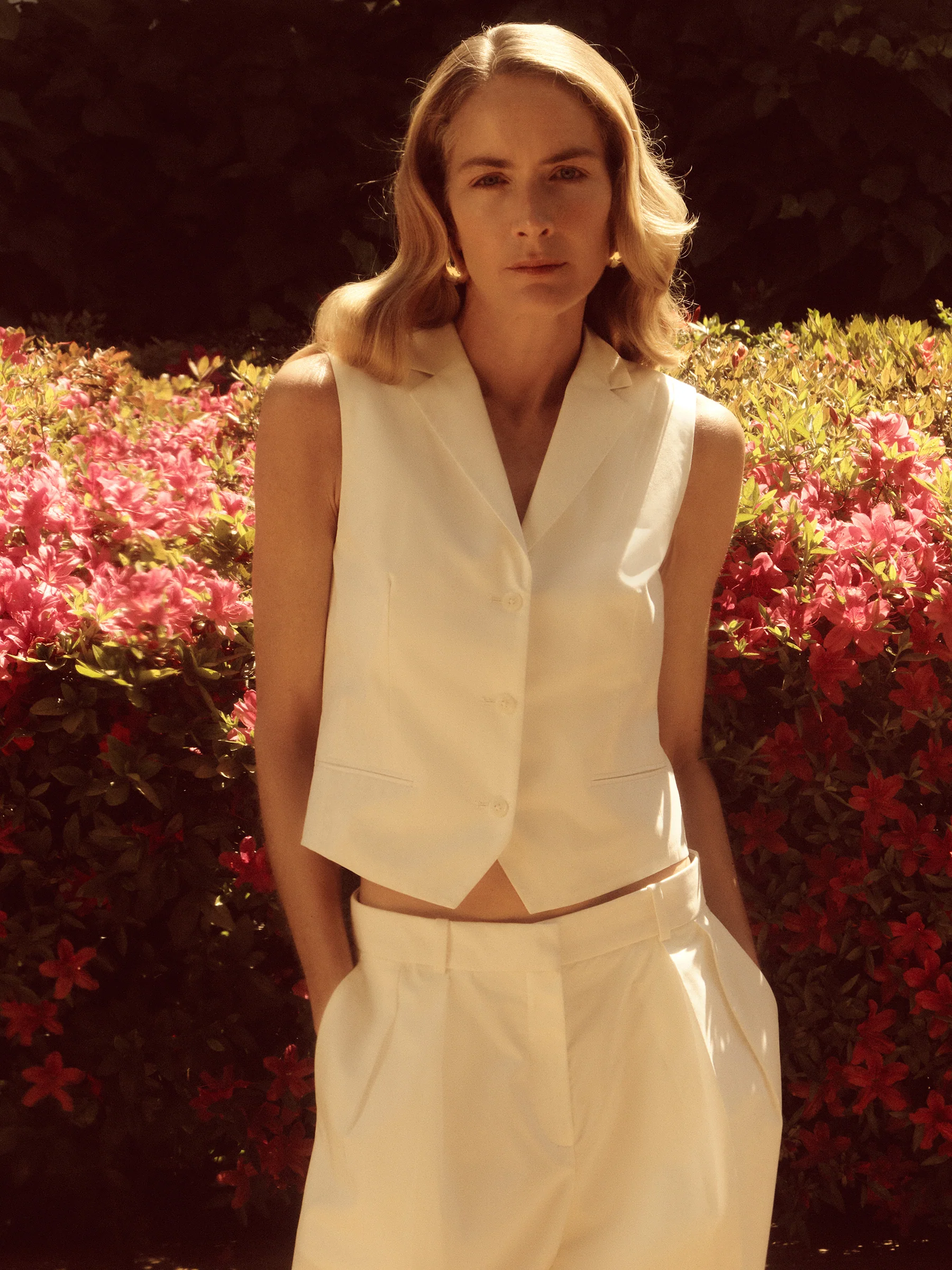 Cotton-lyocell vest - Image 6