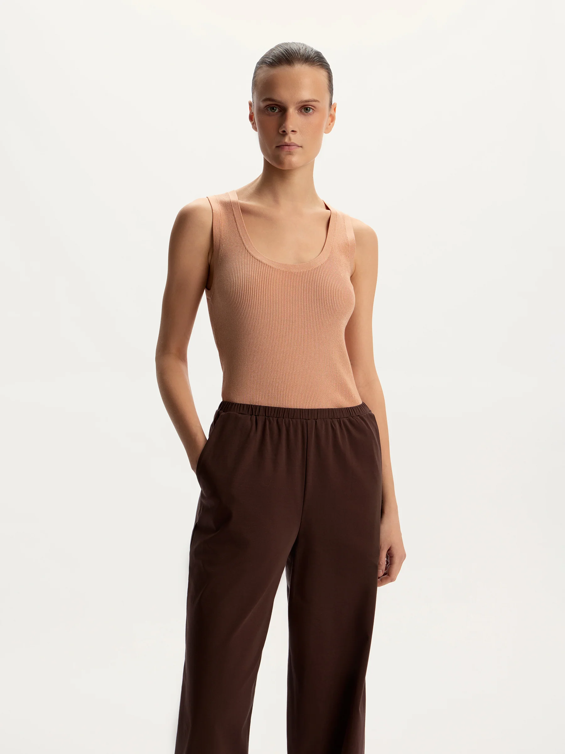 Viscose-lyocell tank top