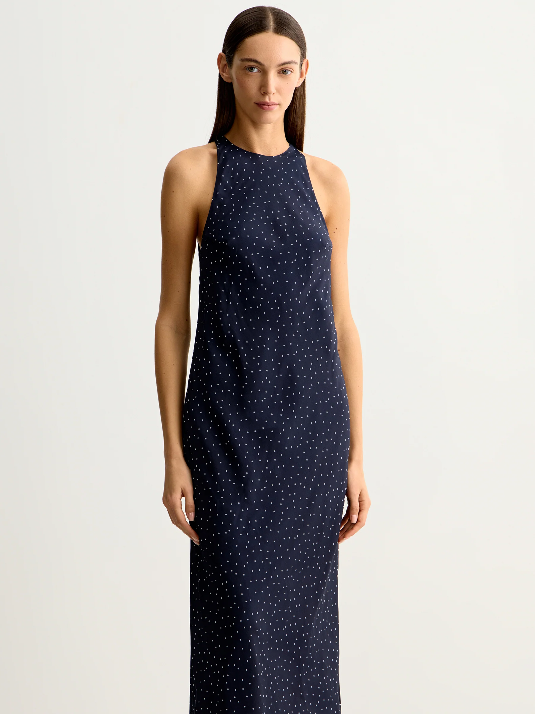 Viscose-silk dress - Image 2