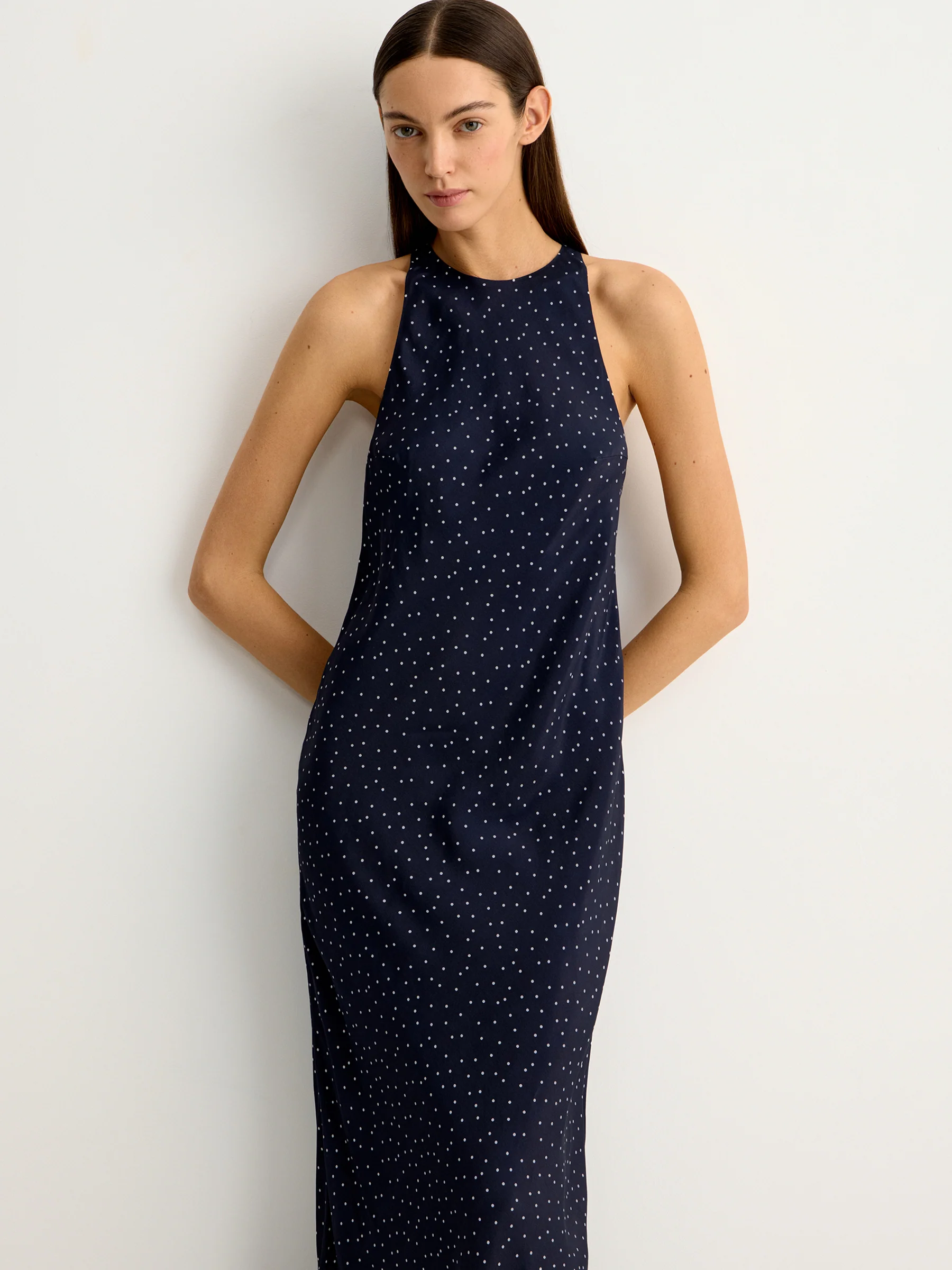 Viscose-silk dress - Image 4