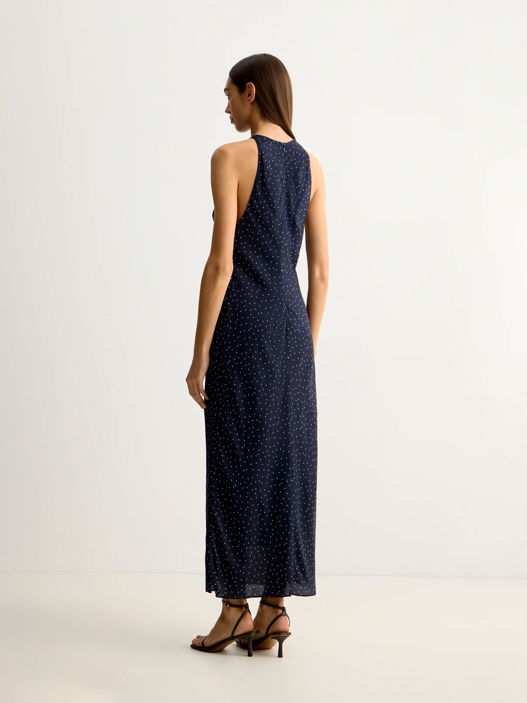 Viscose-silk dress - Image 6