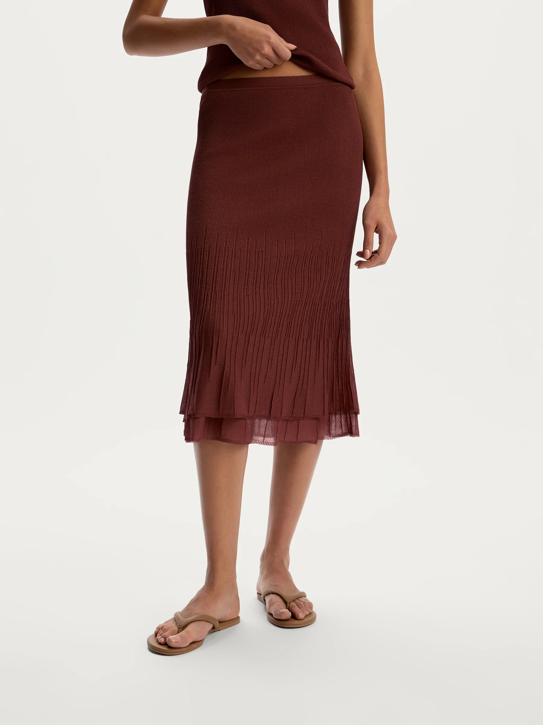 Viscose skirt - Image 4
