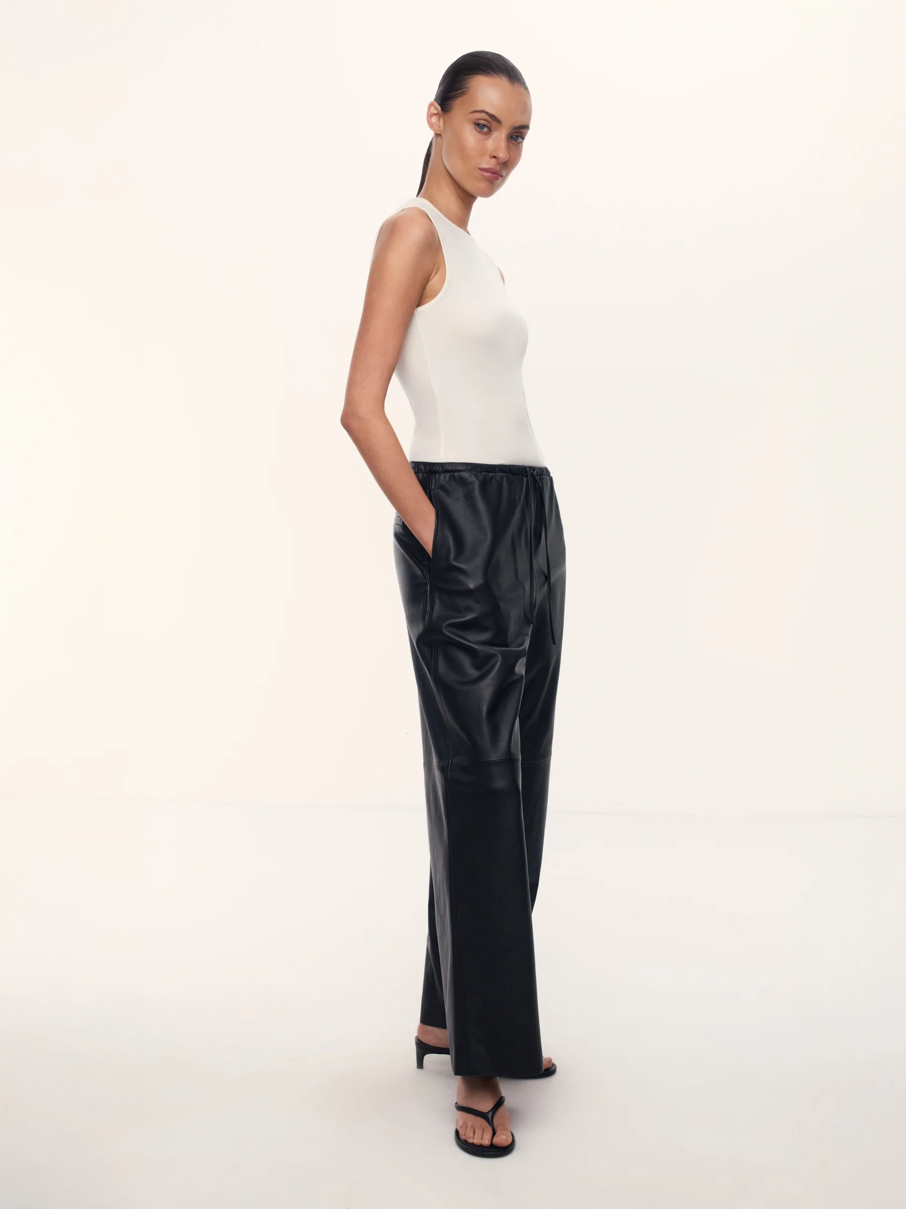 Viscose-wool tank top - Image 3