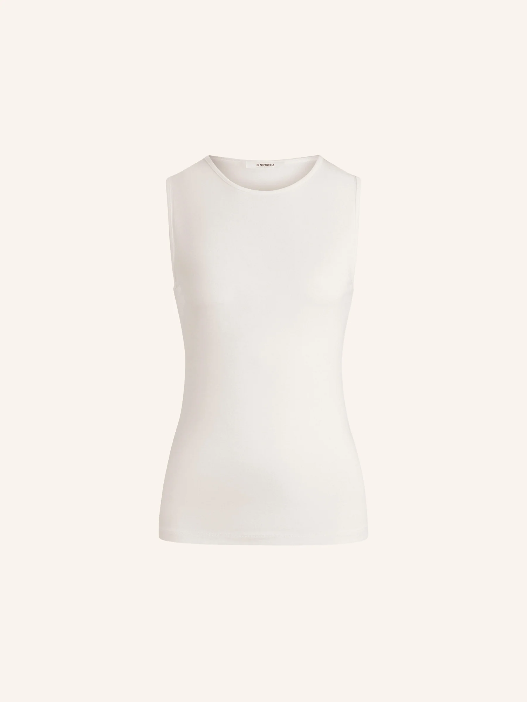 Viscose-wool tank top - Image 6