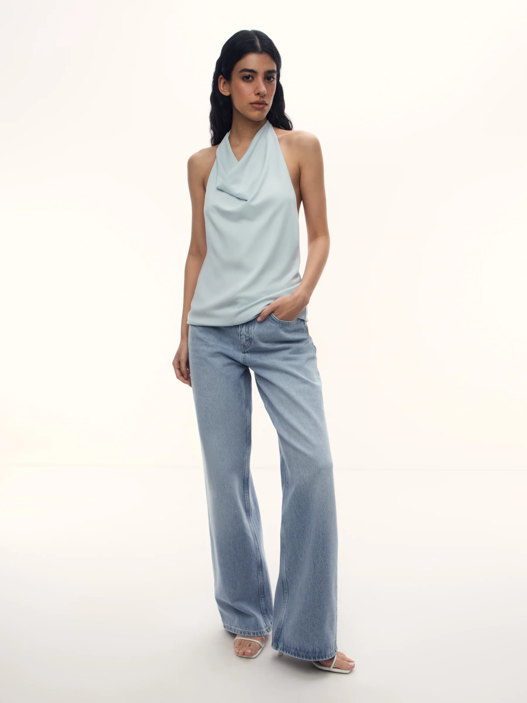 Wide leg jeans 415