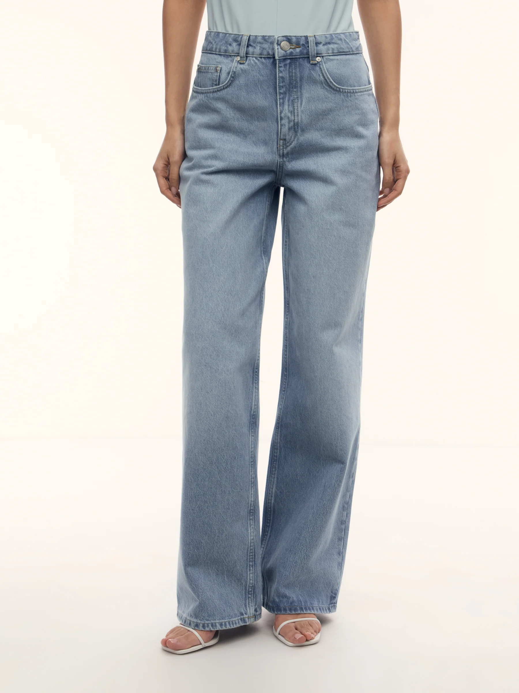 Wide leg jeans 415 - Image 3
