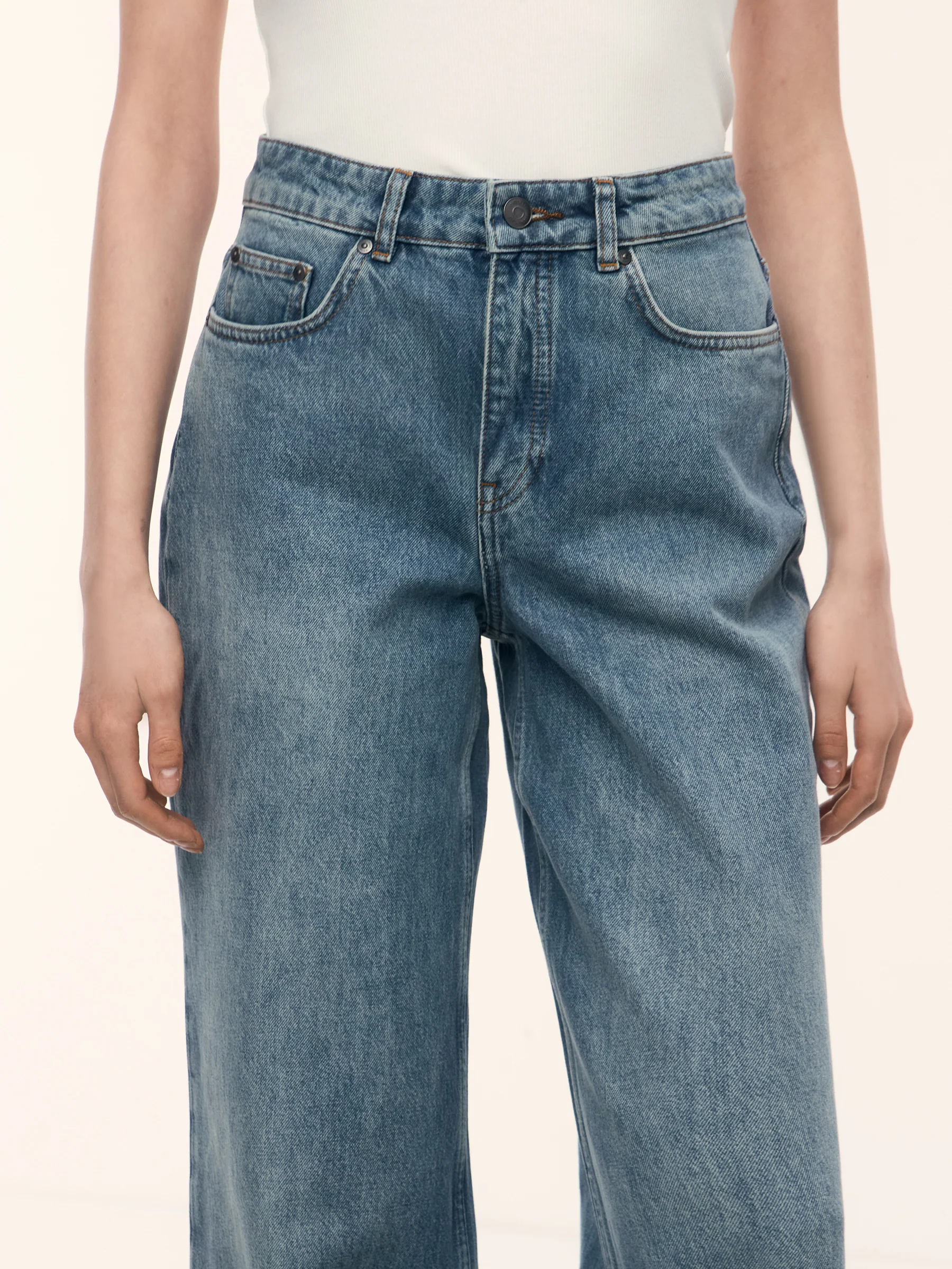 Wide leg jeans 415 - Image 4