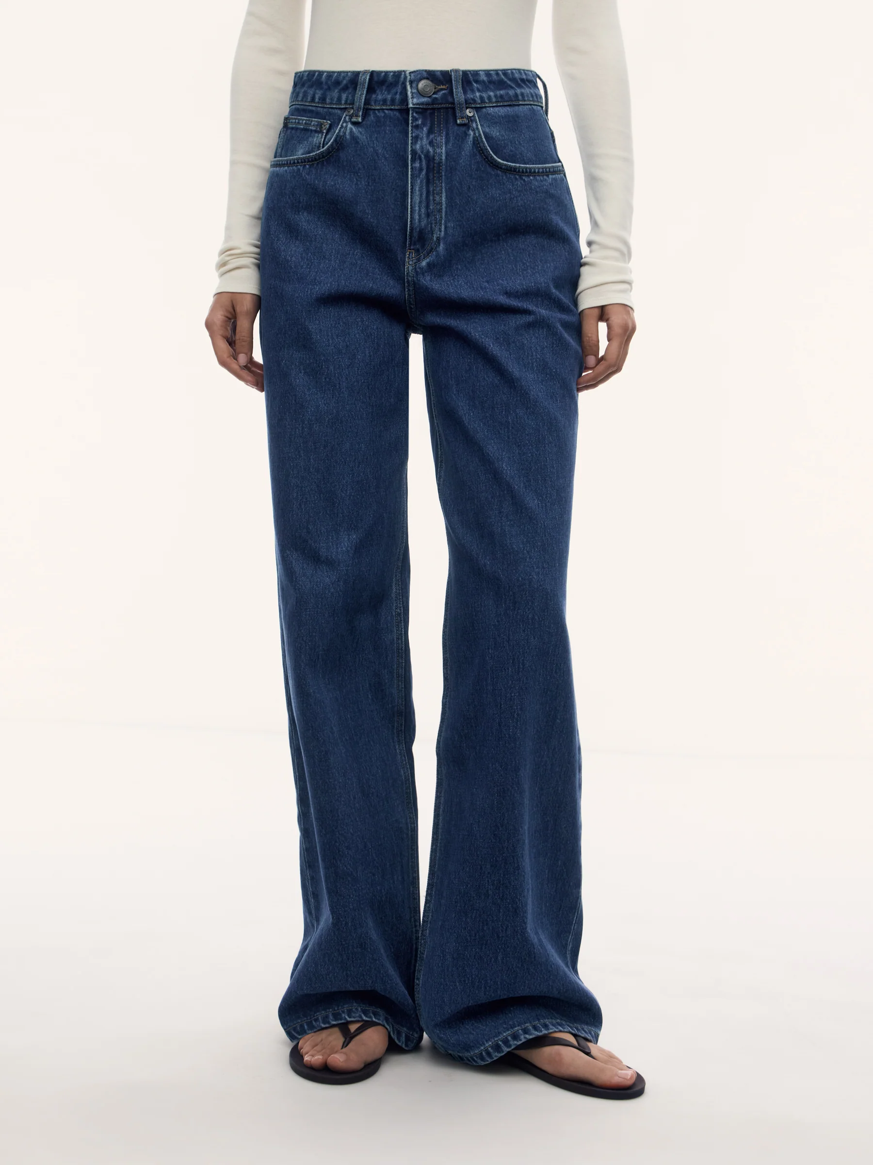 Wide leg jeans 415 - Image 3