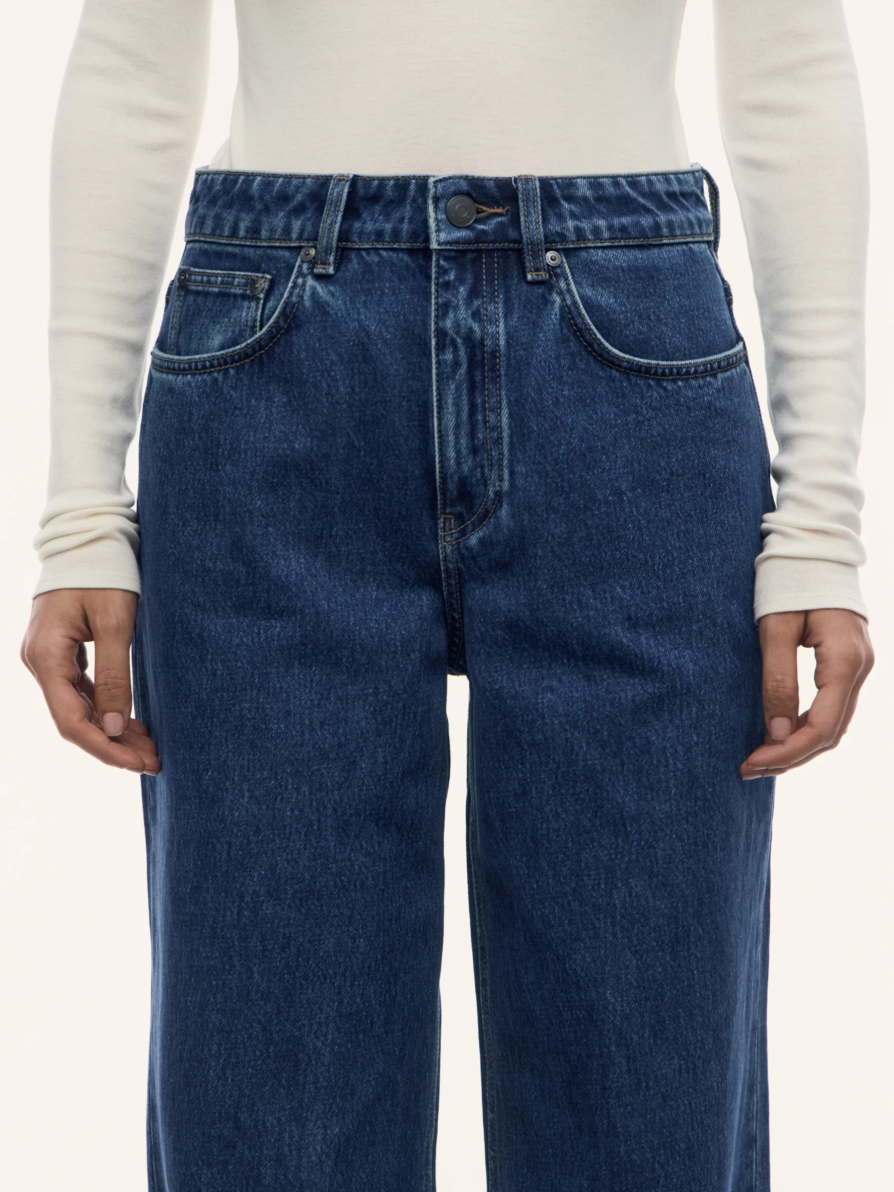 Wide leg jeans 415 - Image 4