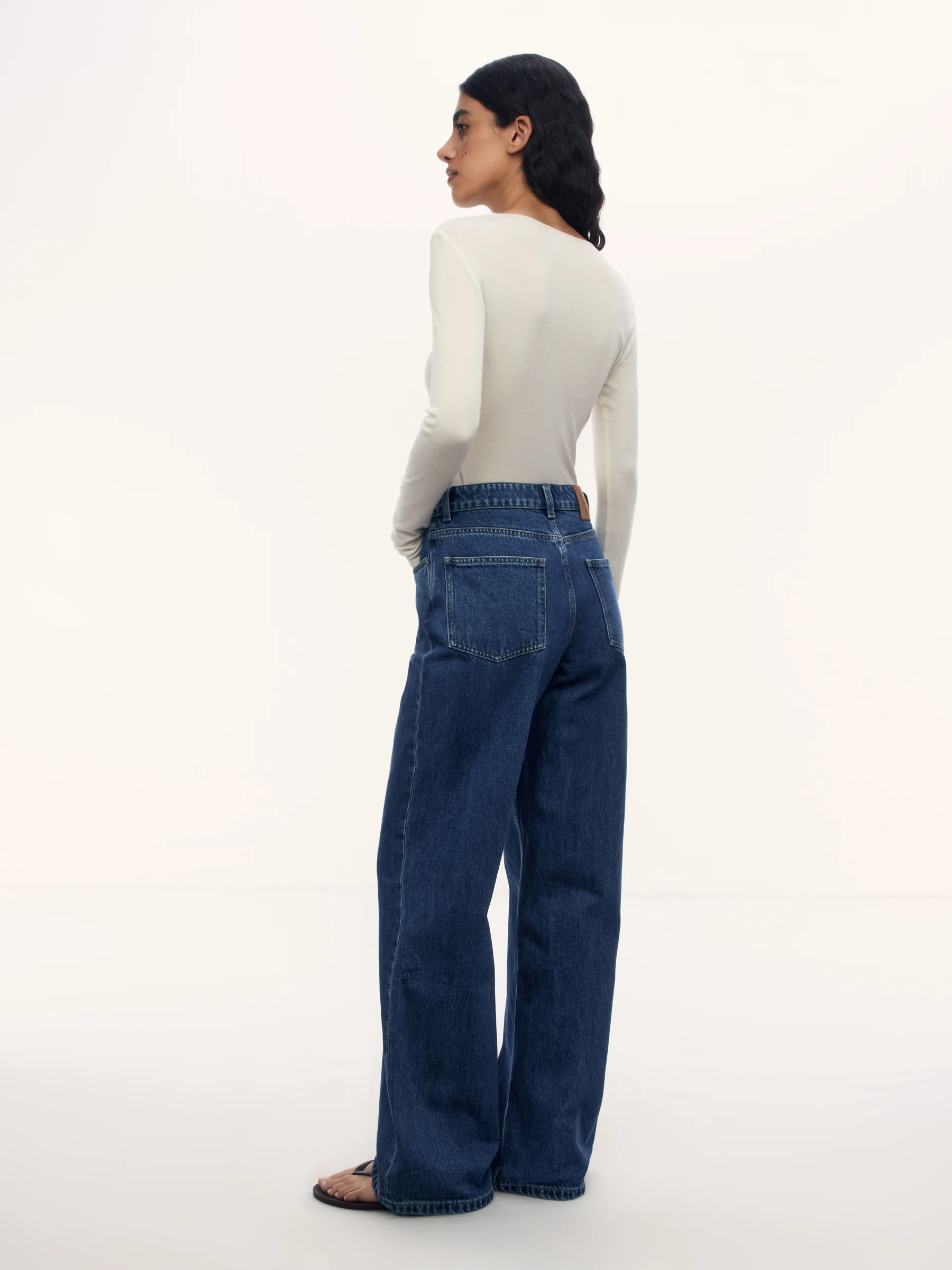 Wide leg jeans 415 - Image 6