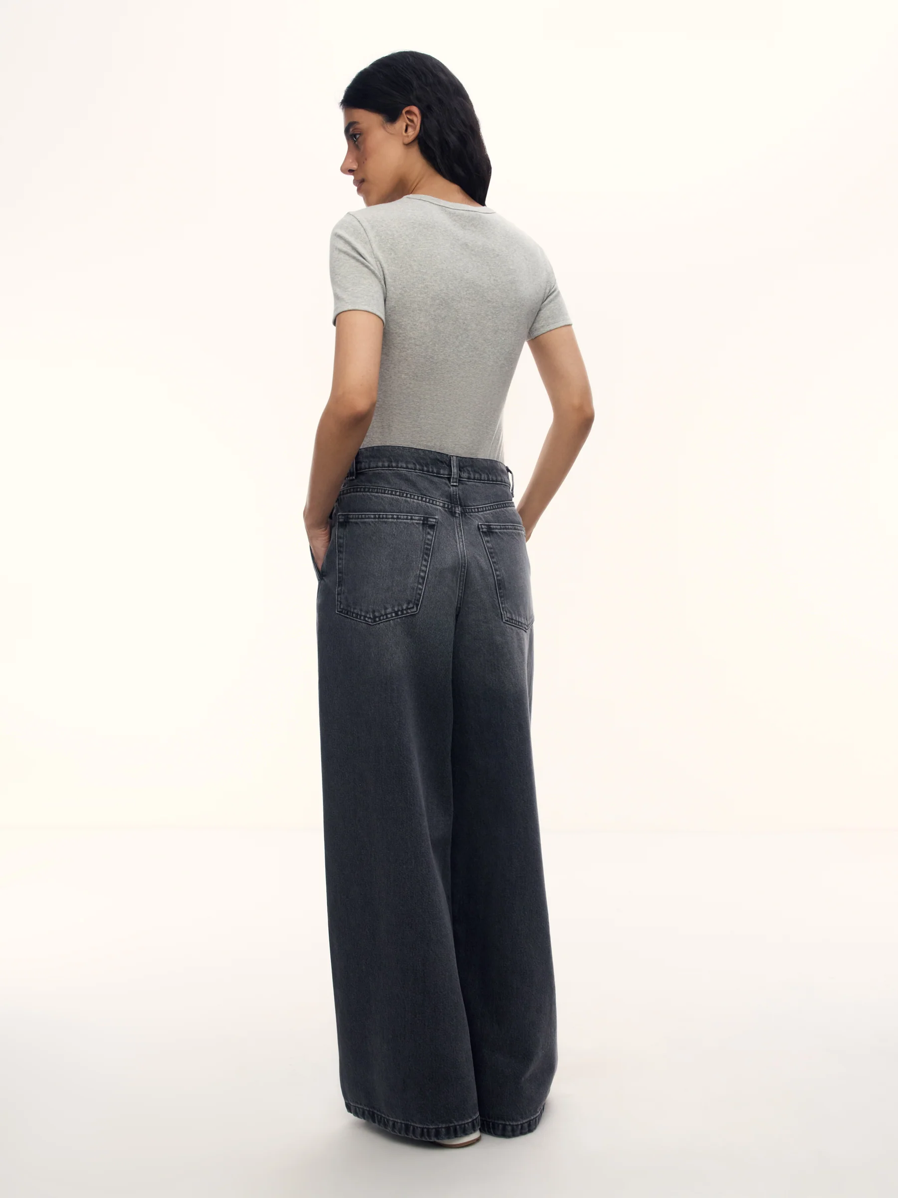 Wide leg jeans 433 - Image 5