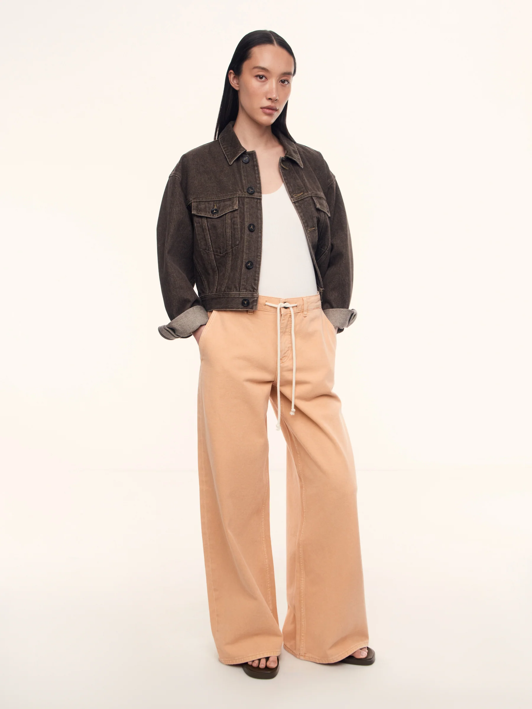 Wide leg jeans 433