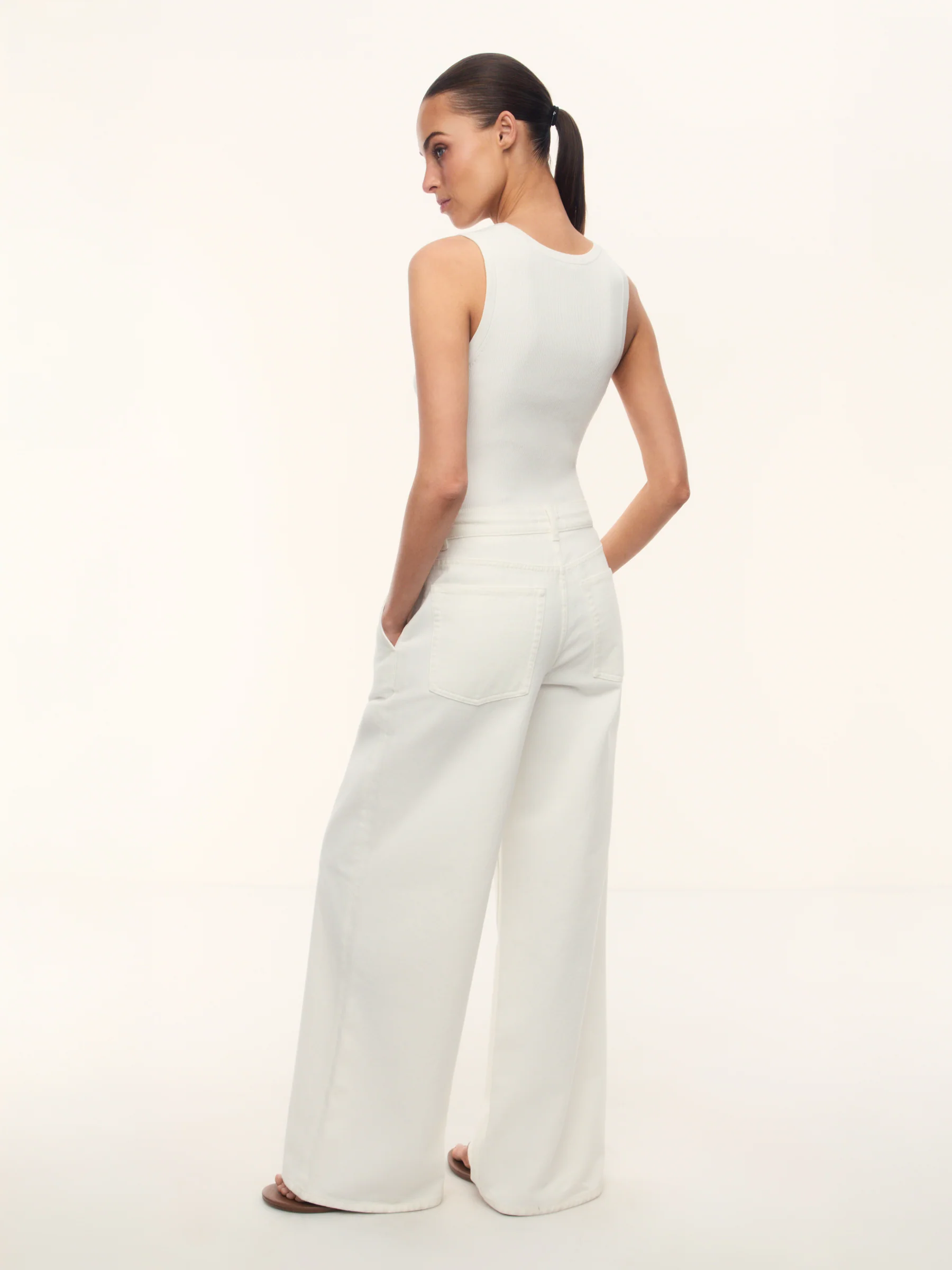 Wide leg jeans 433 - Image 5