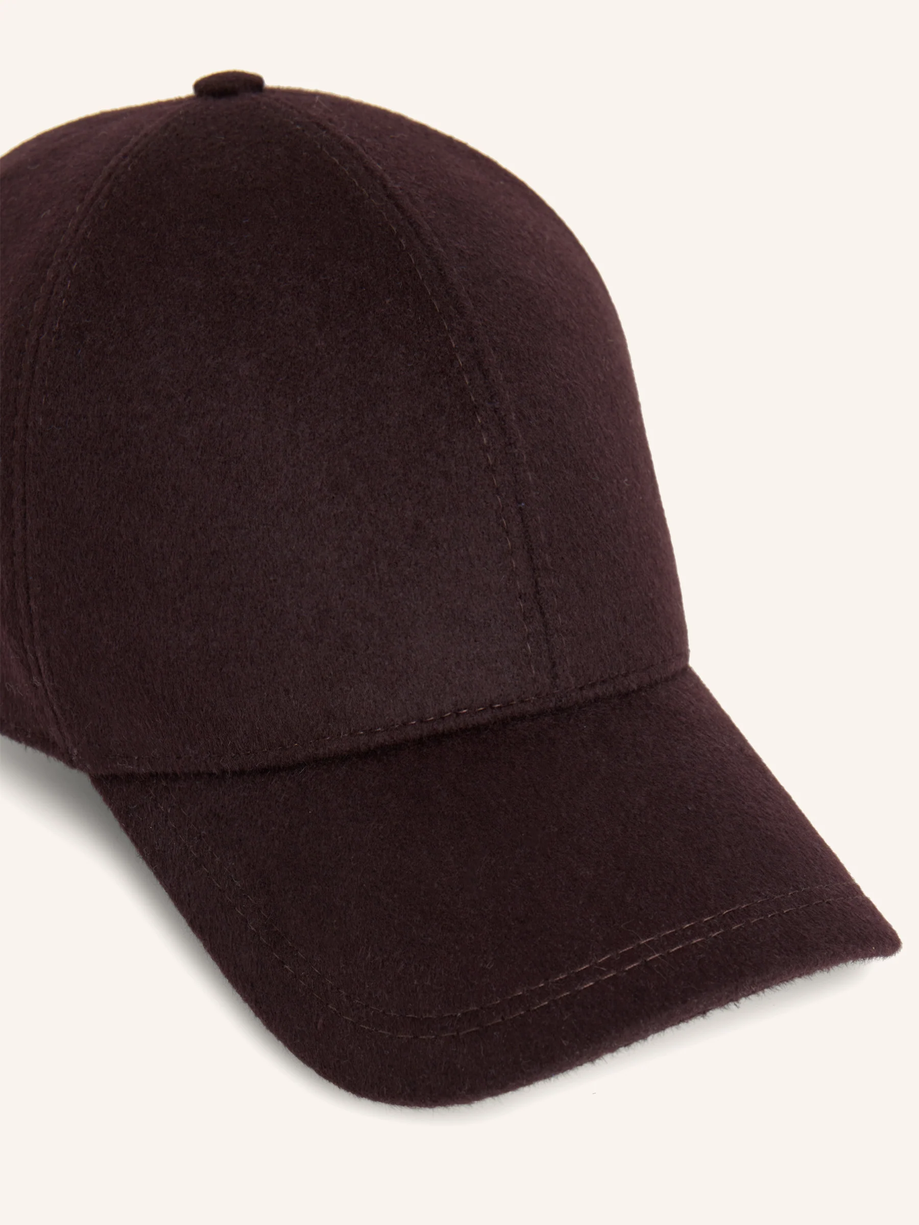 Wool baseball cap - Image 3