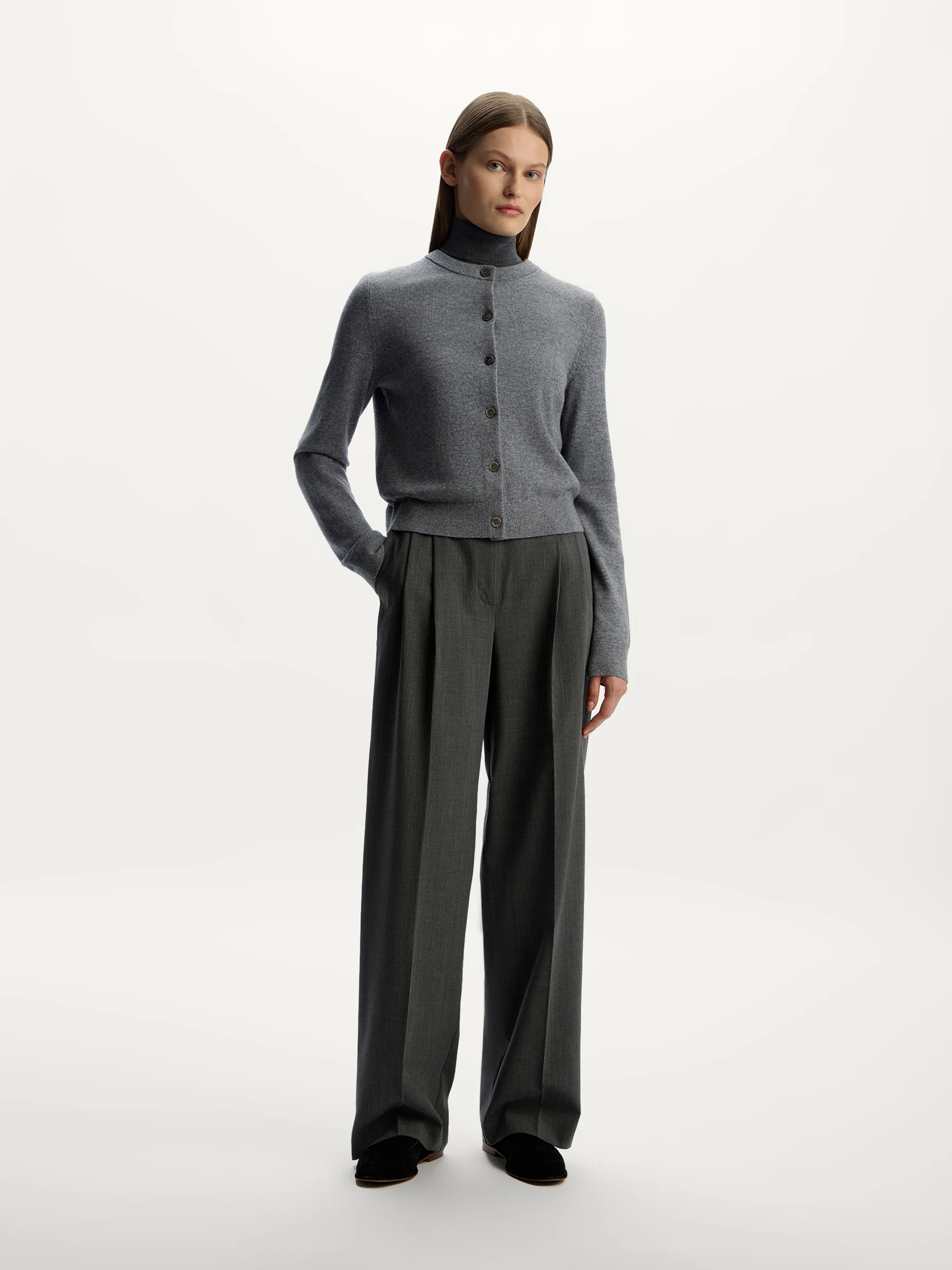 Wool-cashmere cardigan - Image 2