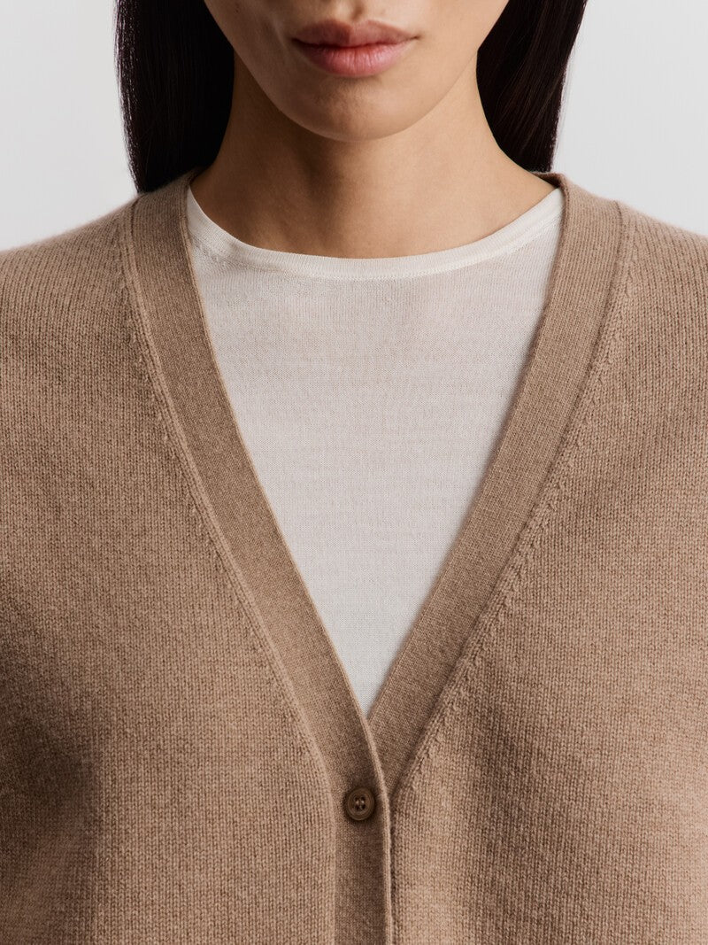 Wool-cashmere cardigan - Image 4