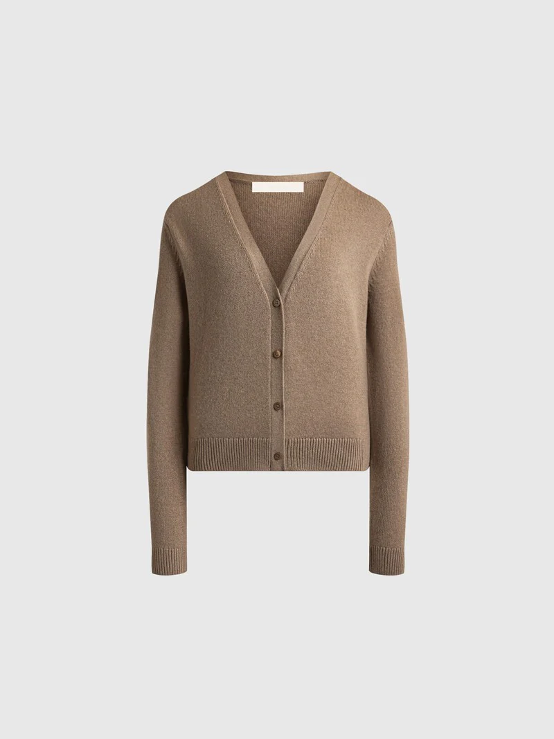 Wool-cashmere cardigan - Image 6