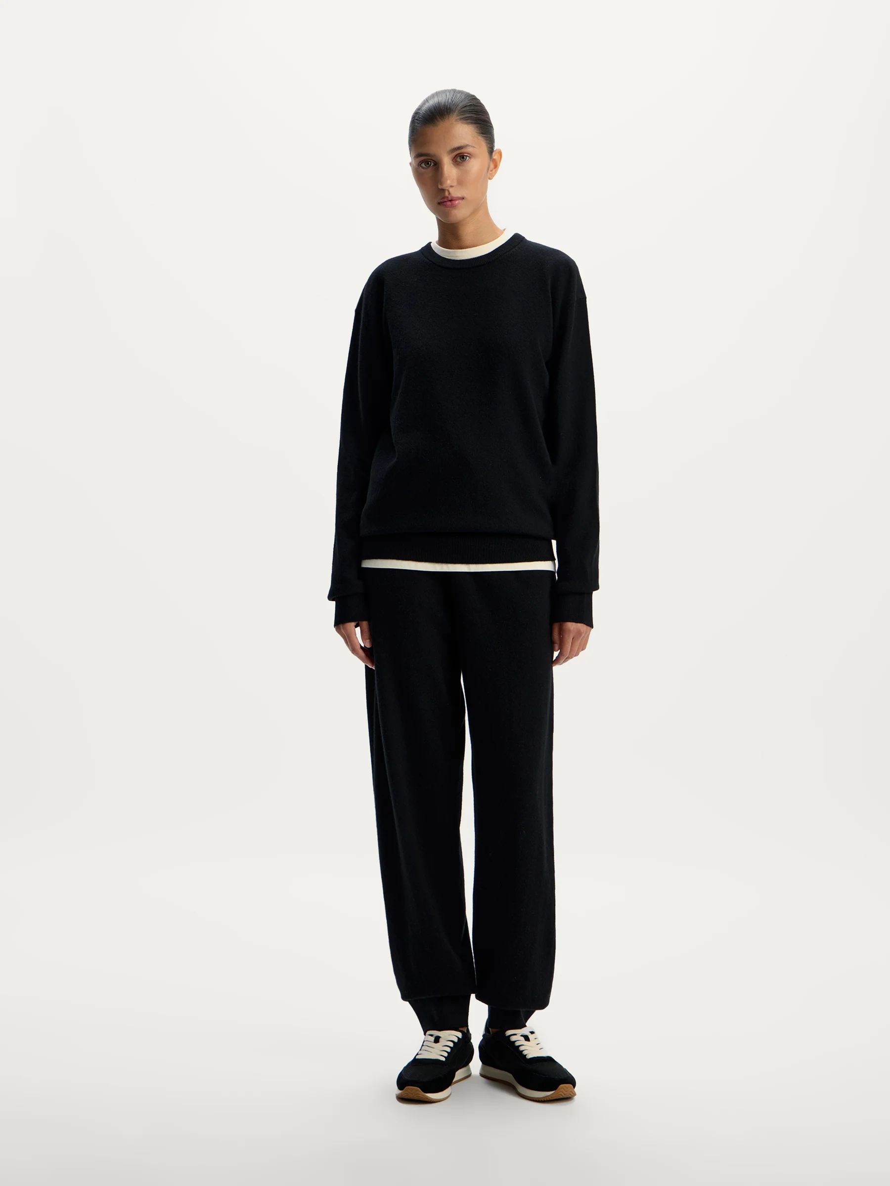 Wool-cashmere crew neck jumper - Image 2