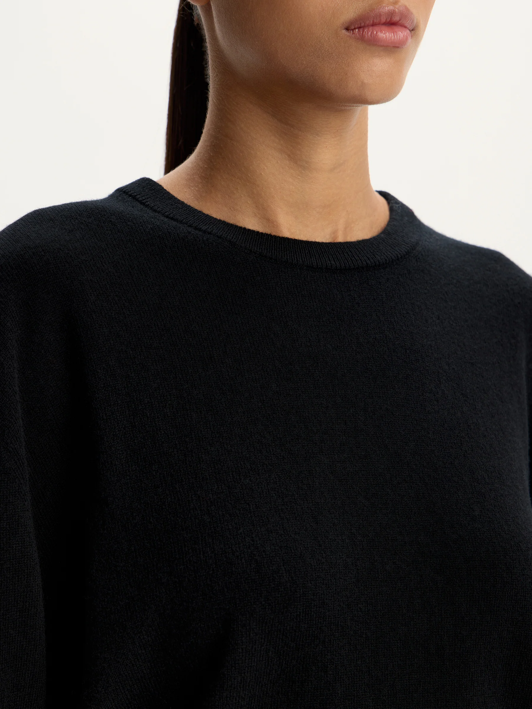 Wool-cashmere crew neck jumper - Image 3