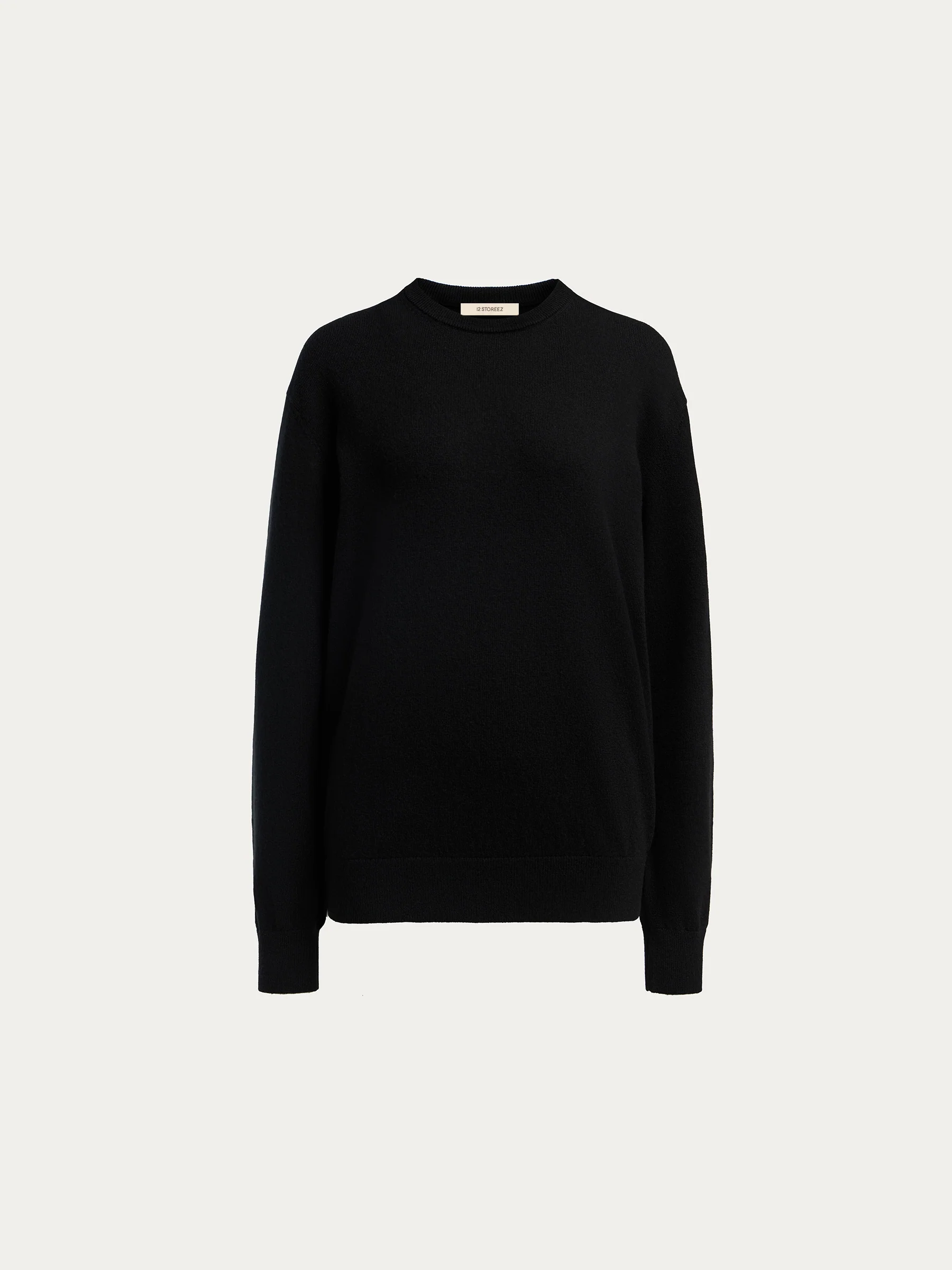 Wool-cashmere crew neck jumper - Image 6