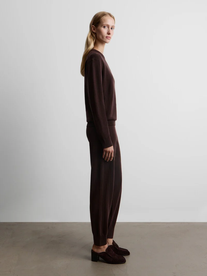 Wool-cashmere crew neck jumper - Image 3