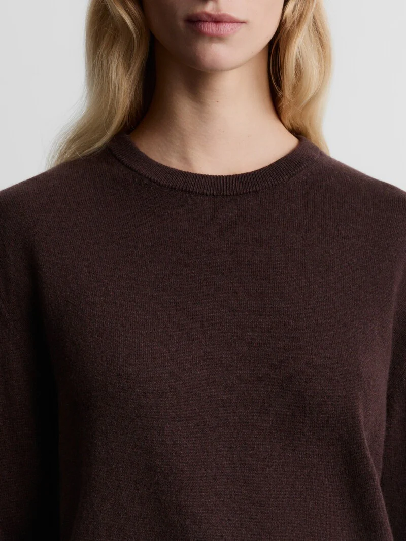 Wool-cashmere crew neck jumper - Image 4