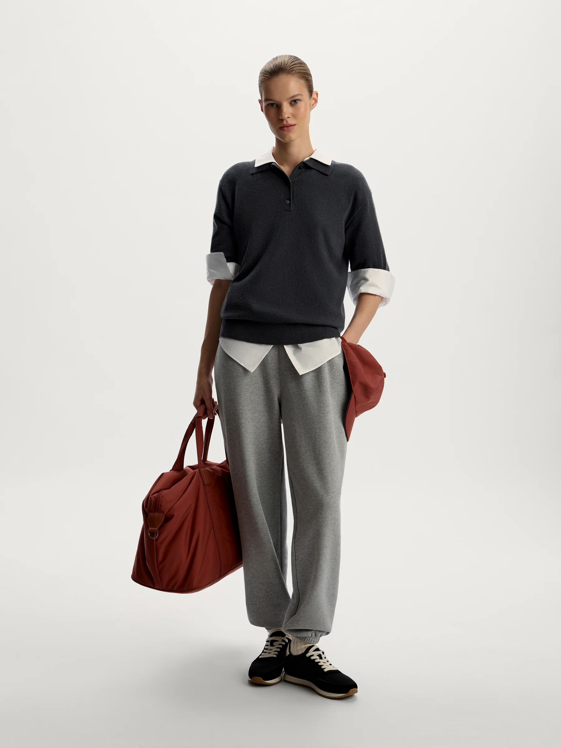 Wool-cashmere polo jumper - Image 2