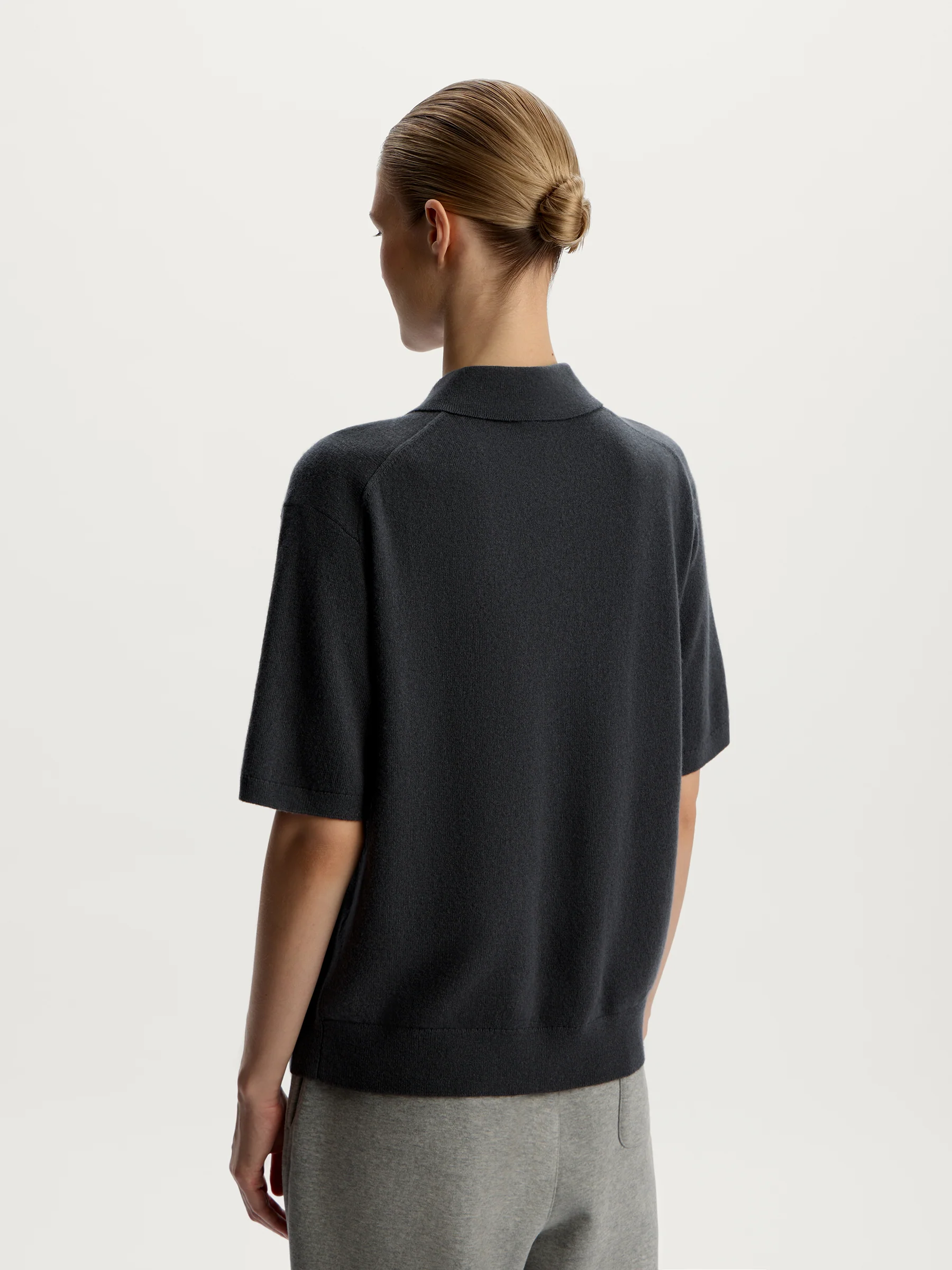 Wool-cashmere polo jumper - Image 5