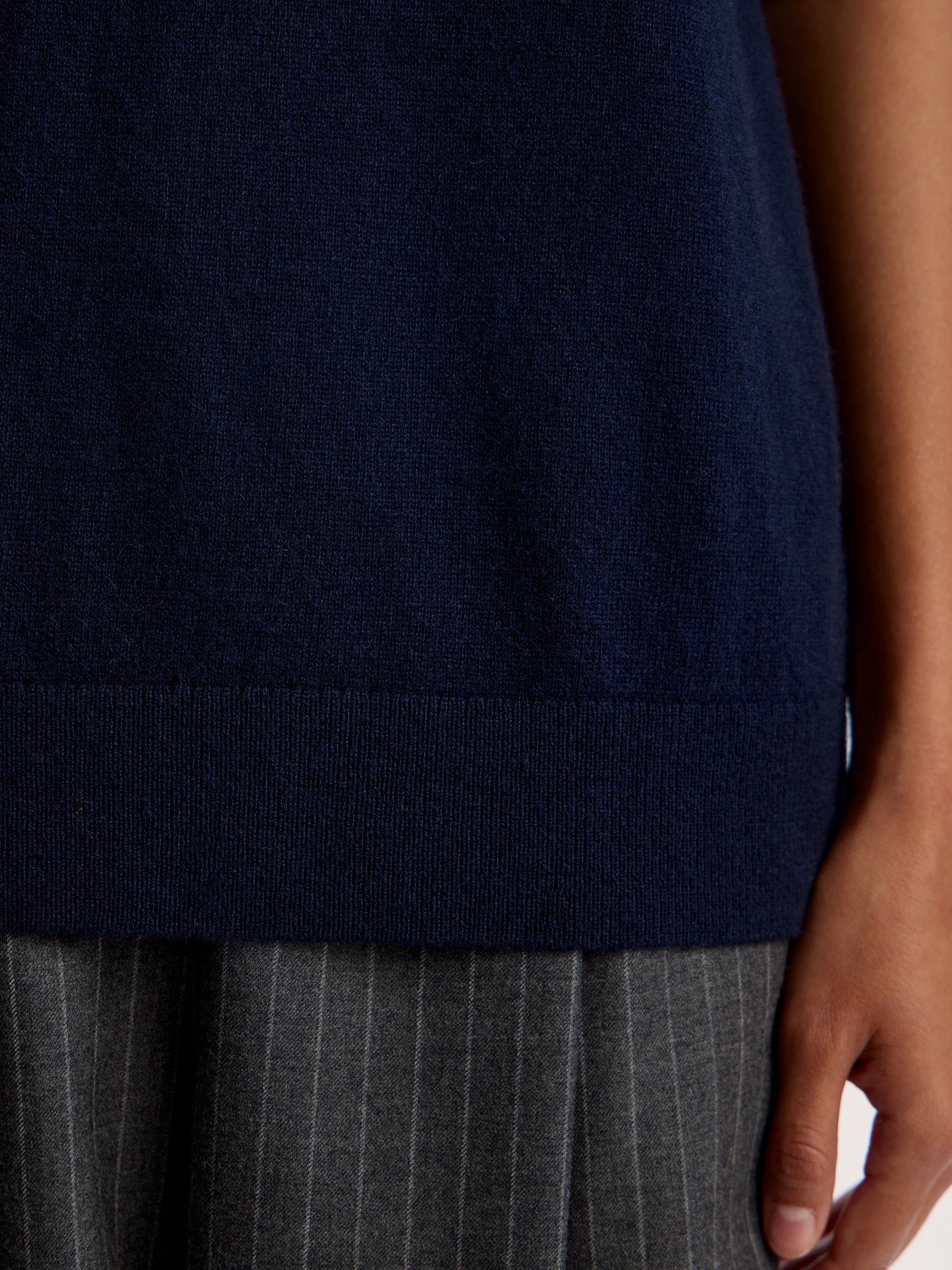 Wool-cashmere polo jumper - Image 4