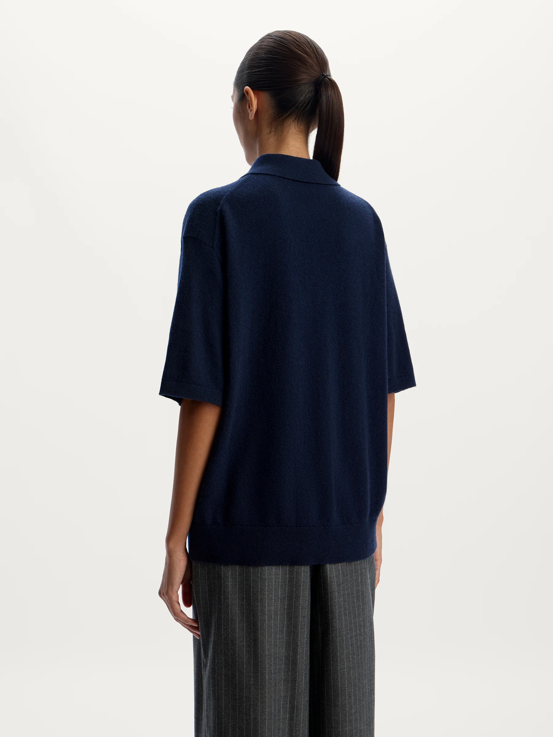 Wool-cashmere polo jumper - Image 5