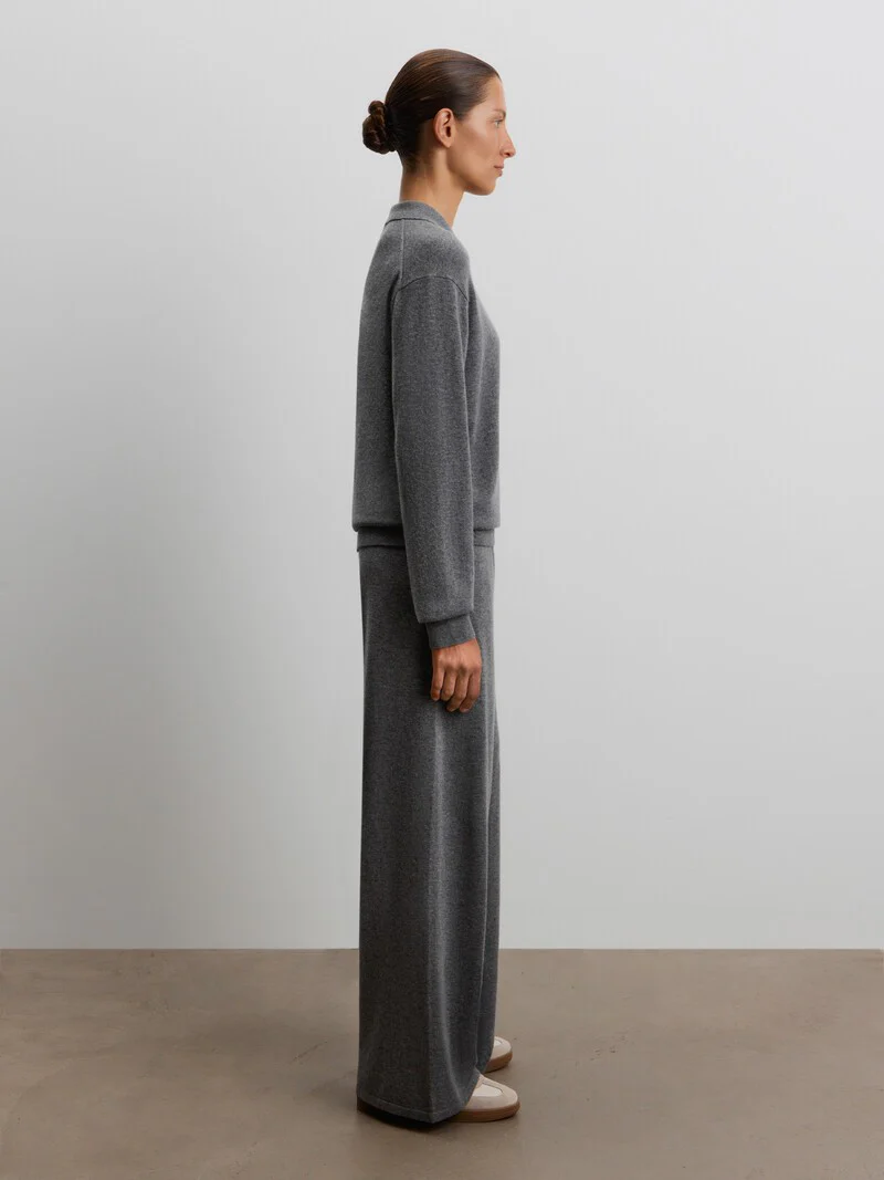 Wool-cashmere polo jumper - Image 3