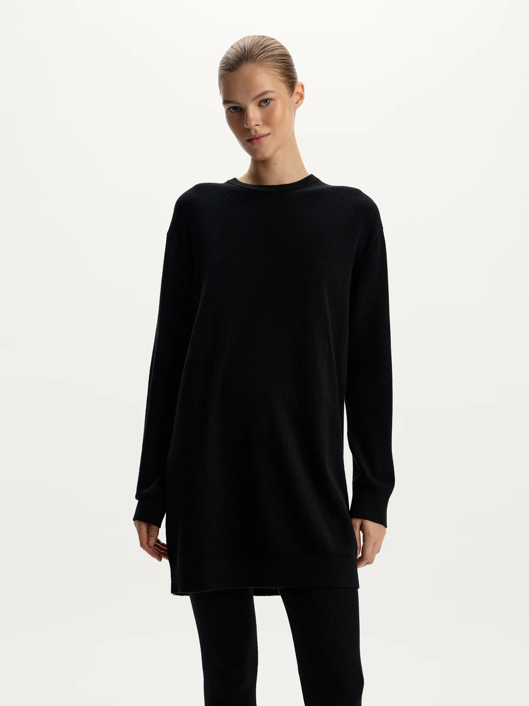 Wool-cashmere scarf dress - Image 3