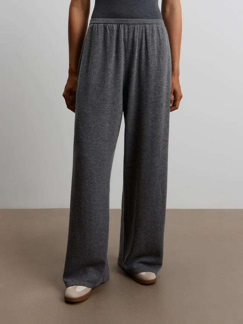 Wool-cashmere trousers - Image 3