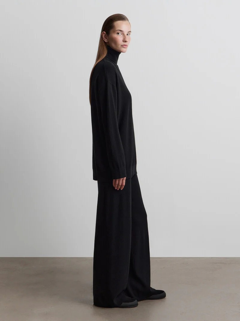 Wool-cashmere turtleneck jumper - Image 3