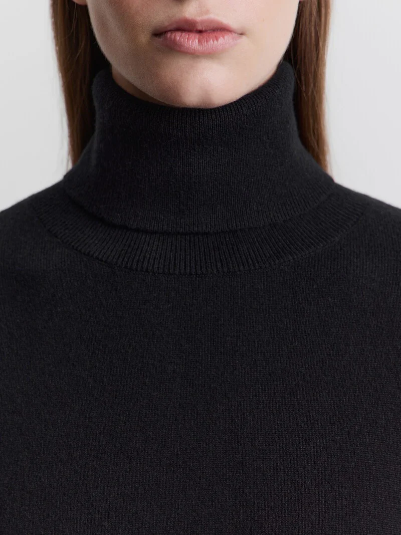 Wool-cashmere turtleneck jumper - Image 4