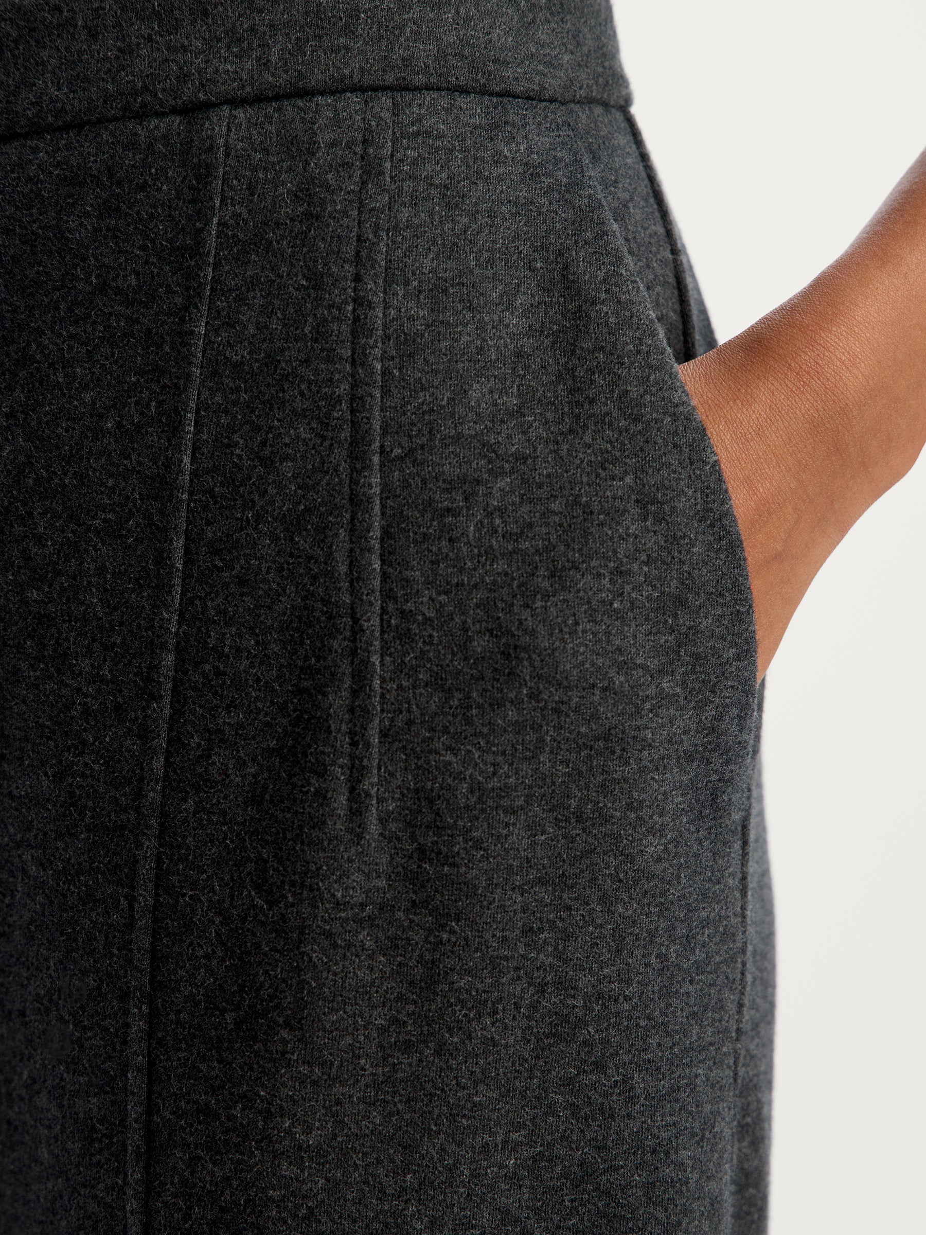 Wool-cotton trousers - Image 4