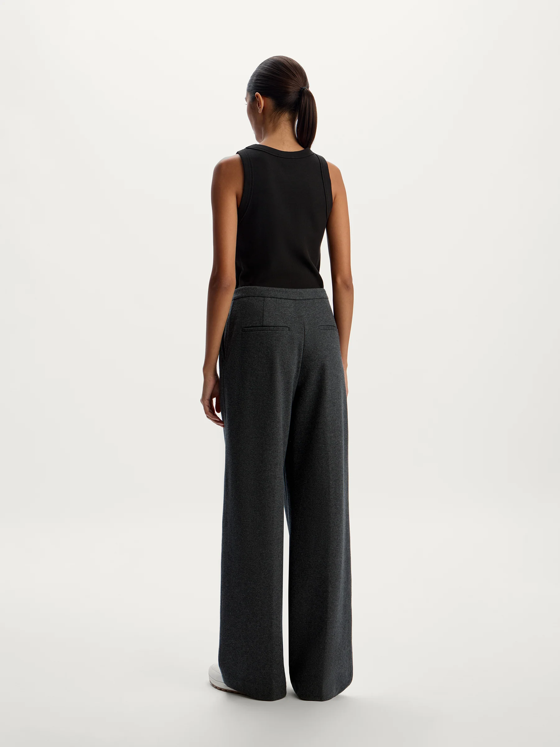 Wool-cotton trousers - Image 6