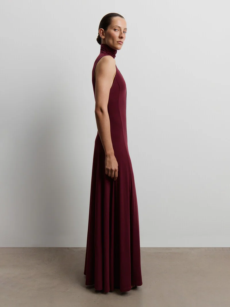 Wool-lyocell dress - Image 2