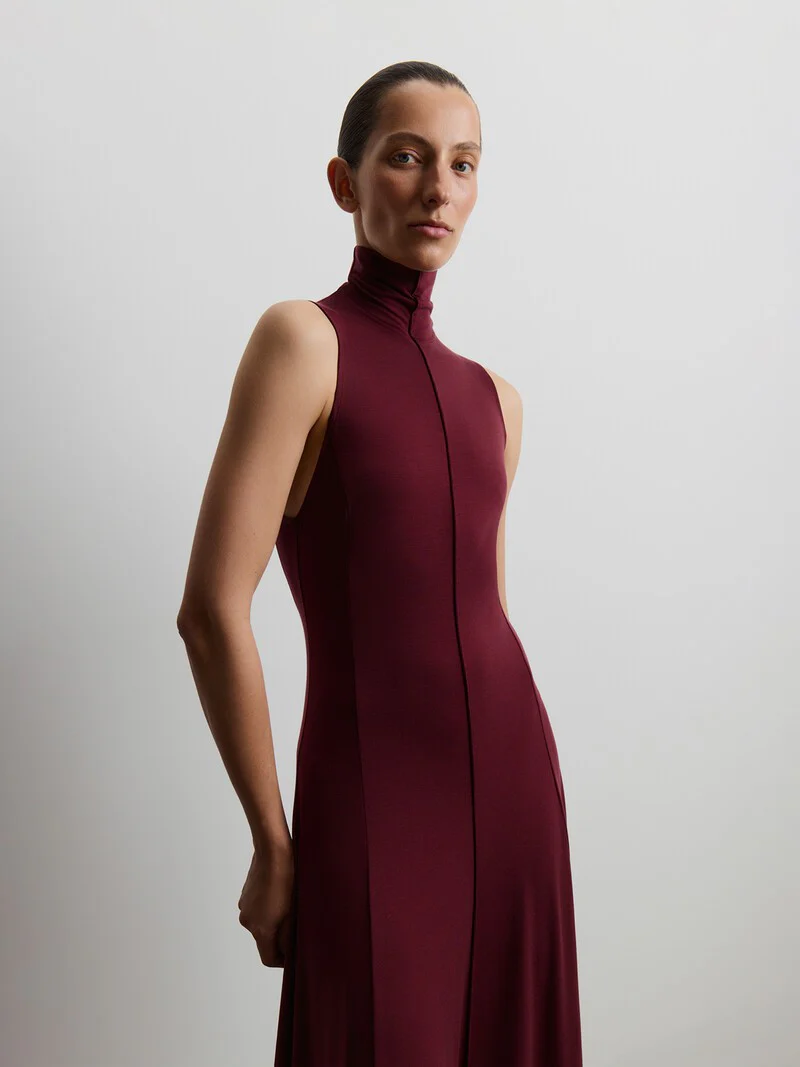 Wool-lyocell dress - Image 3